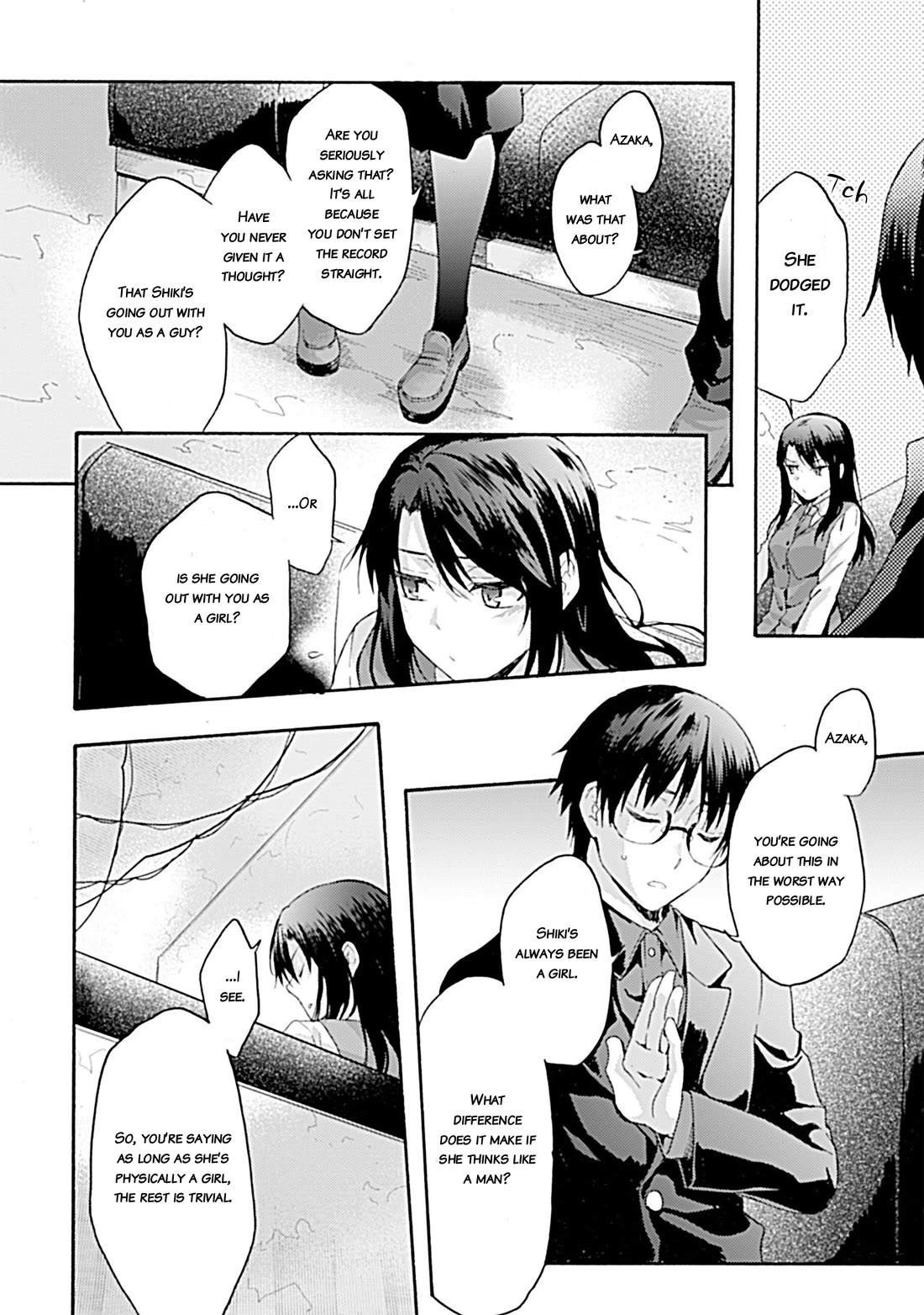 Kara no Kyoukai: The Garden of Sinners Chapter 37 page 8 - Chapter 37: Chapter 5 Paradox Spiral (7)