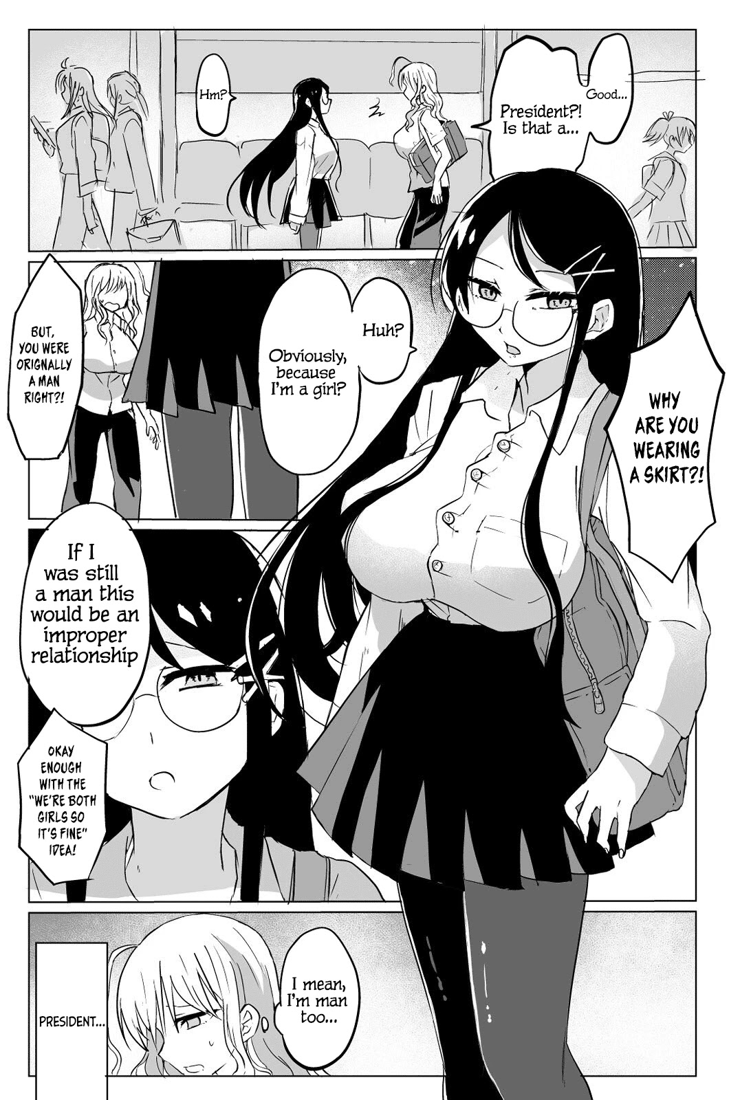Karada No Ichibu Igai Nyotaika Shita Hanashi Chapter 2 page 2 - Chapter 2
