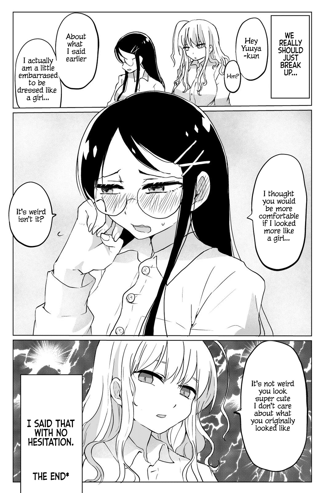 Karada No Ichibu Igai Nyotaika Shita Hanashi Chapter 2 page 4 - Chapter 2