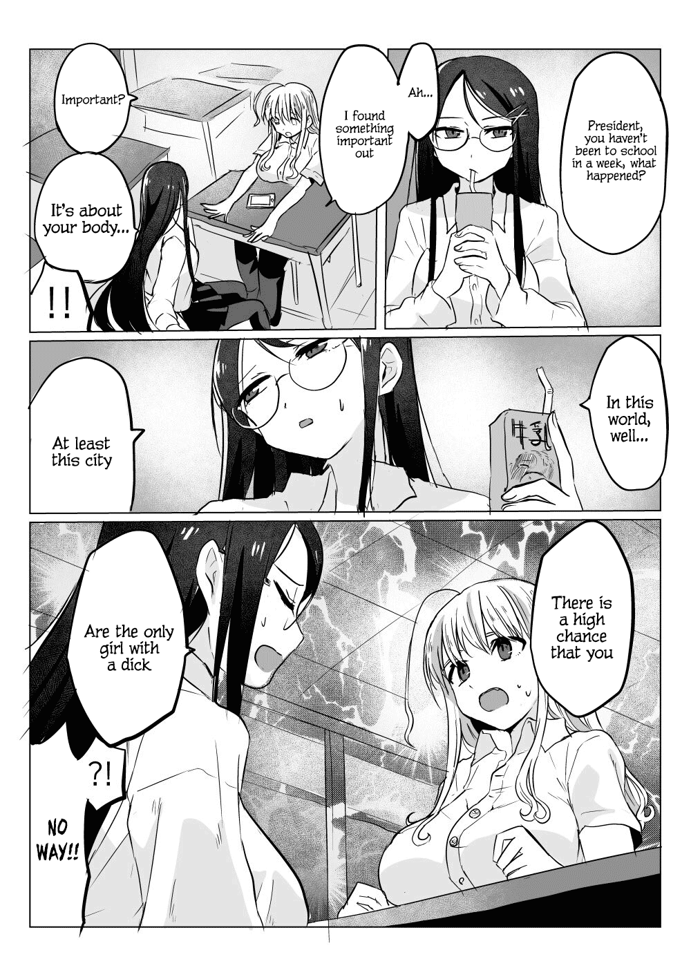Karada No Ichibu Igai Nyotaika Shita Hanashi Chapter 3 page 2 - Chapter 3