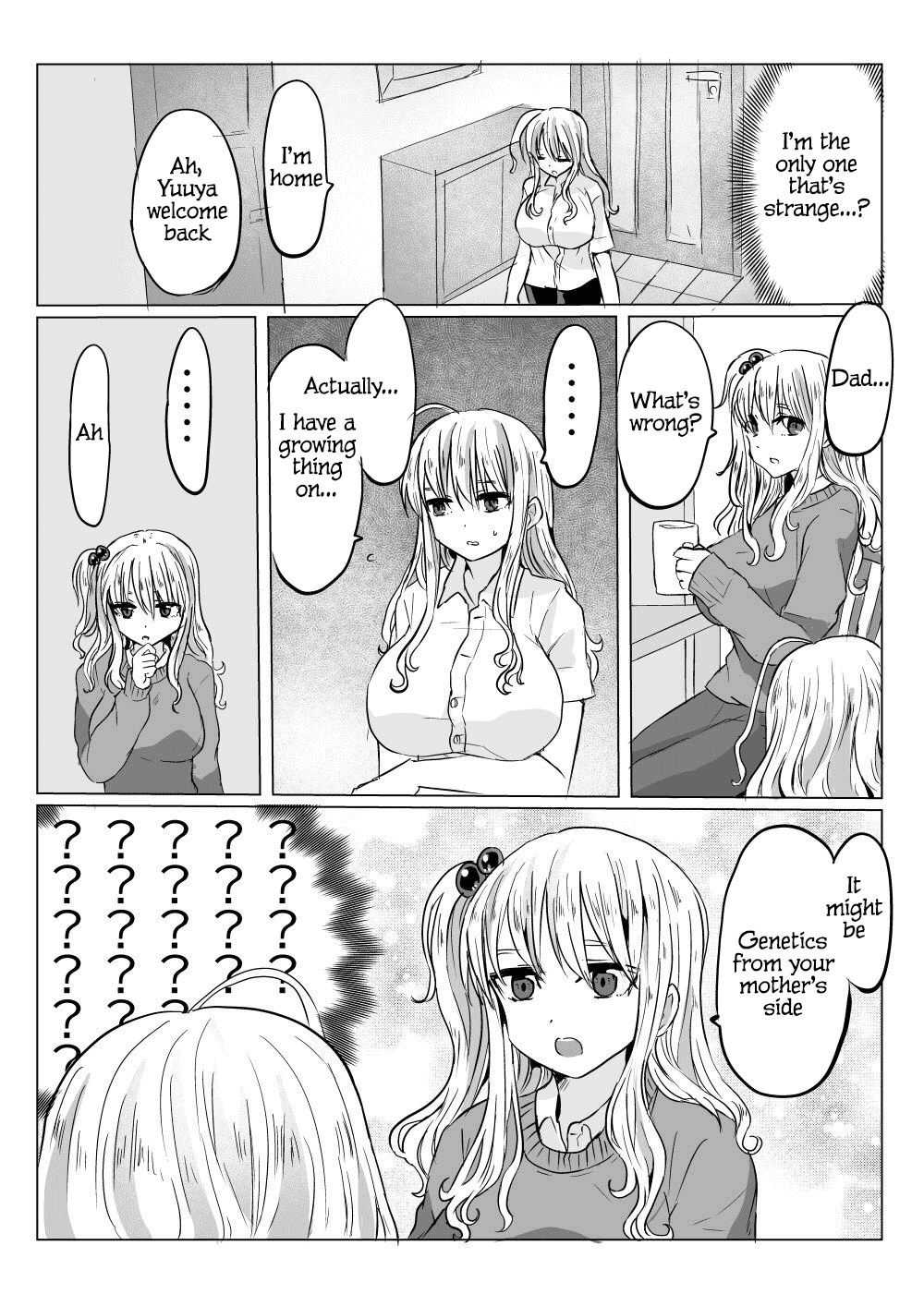 Karada No Ichibu Igai Nyotaika Shita Hanashi Chapter 3 page 4 - Chapter 3