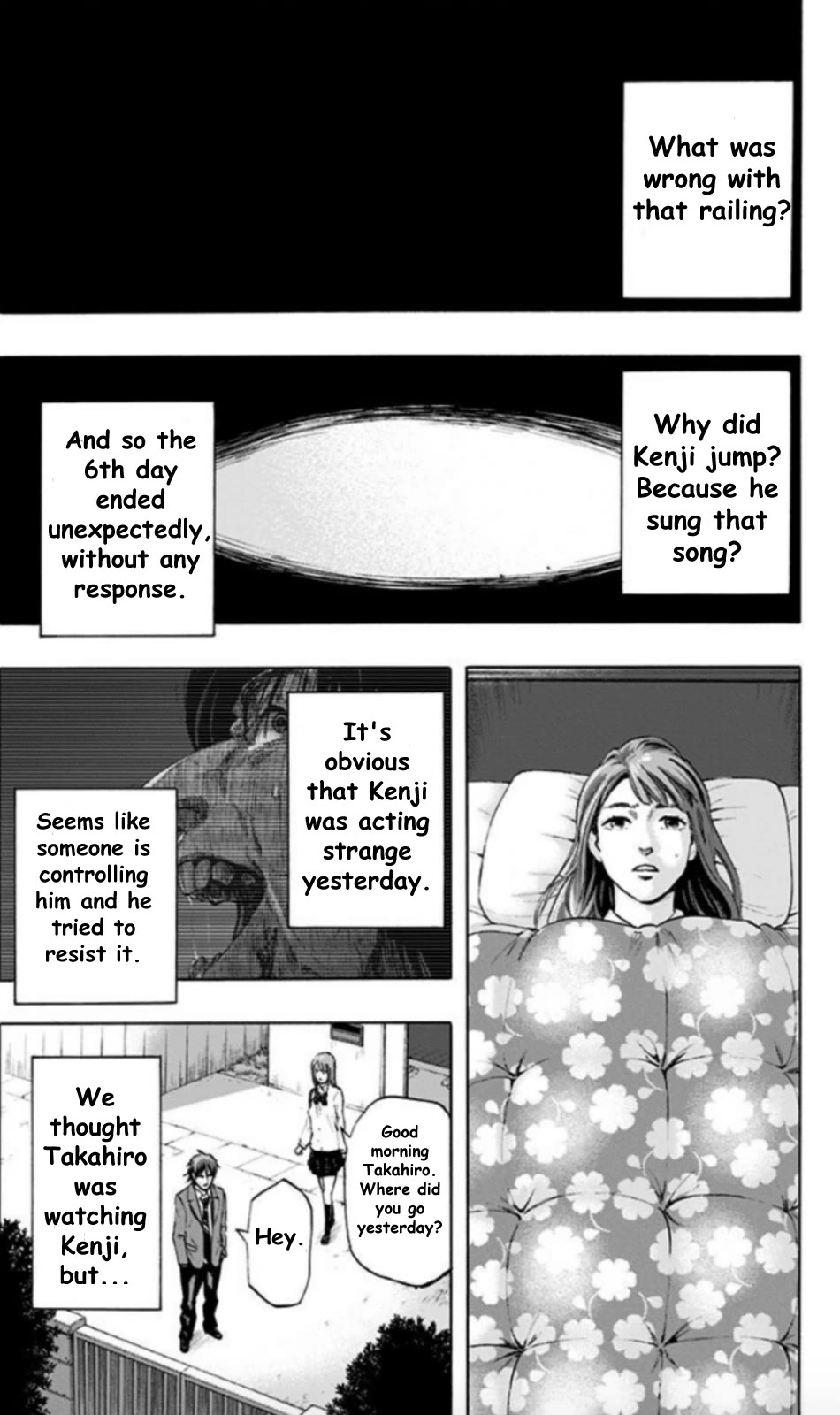 Karada Sagashi Chapter 25 page 6 - Chapter 25: Day 6 (5)/Day 7 (1)