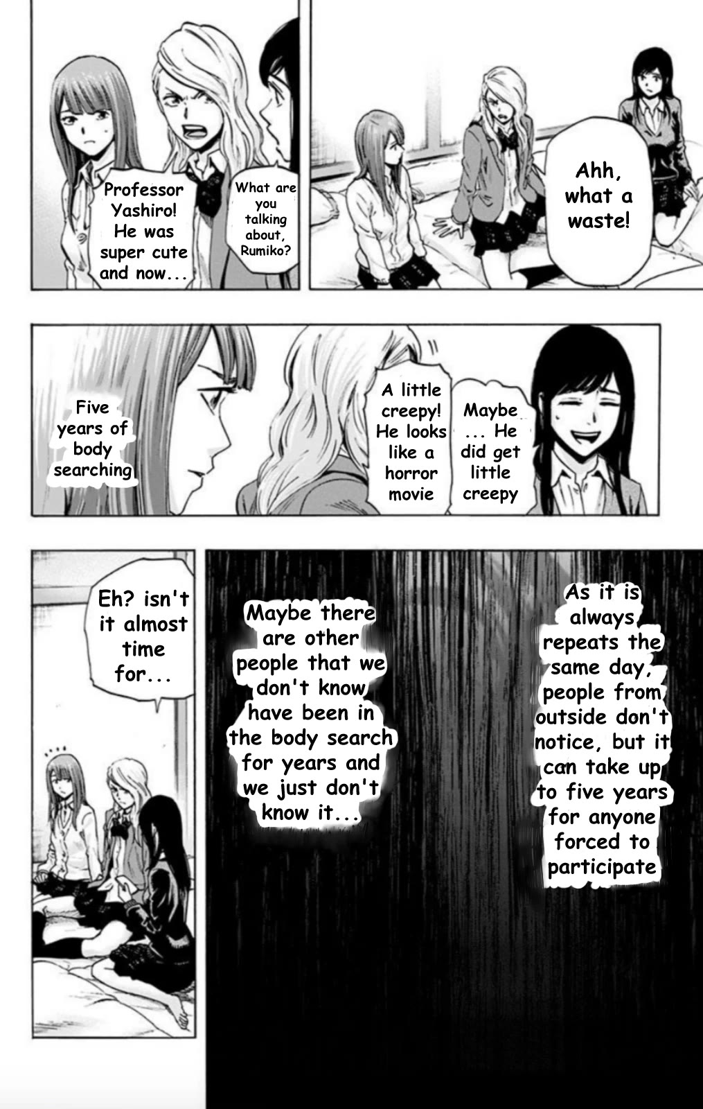 Karada Sagashi Chapter 27 page 6 - Chapter 27: Day 7 (3)
