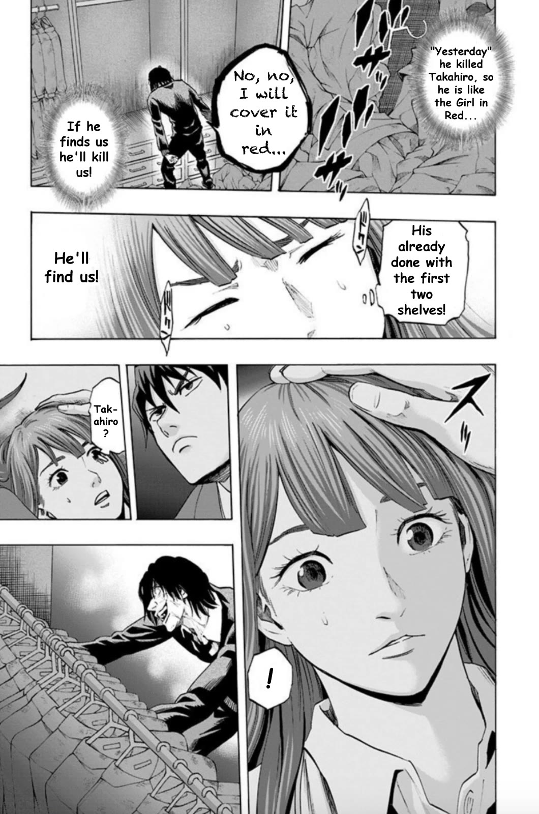 Karada Sagashi Chapter 28 page 9 - Chapter 28: Day 7 (4)