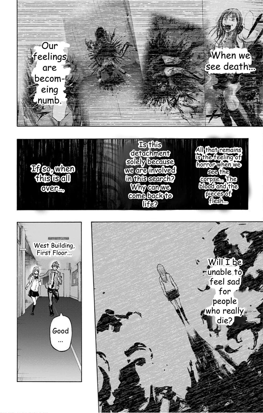 Karada Sagashi Chapter 32 page 12 - Chapter 32: Day 8 (4)