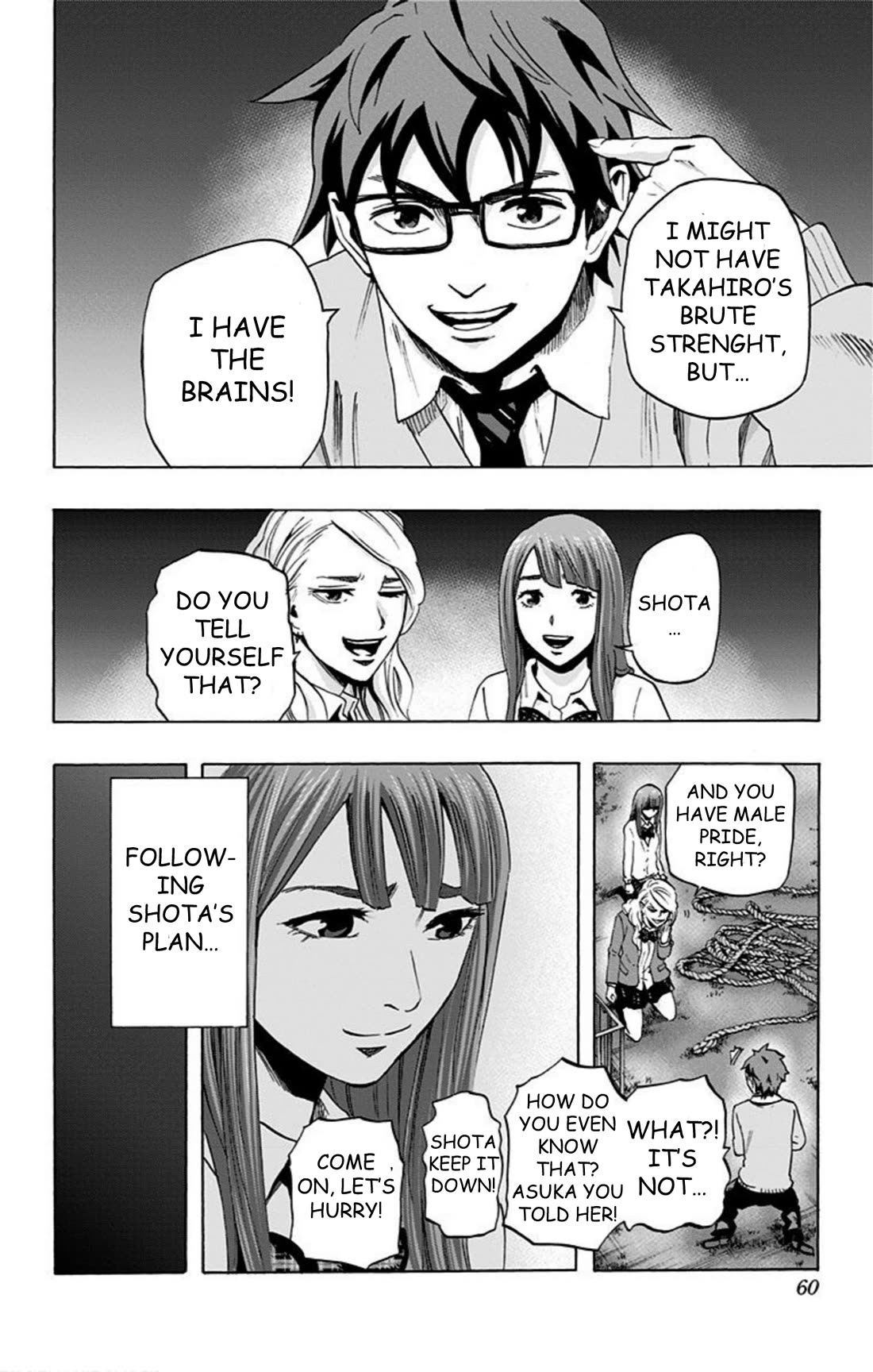 Karada Sagashi Chapter 38 page 12 - Chapter 38: Day 9 (5)