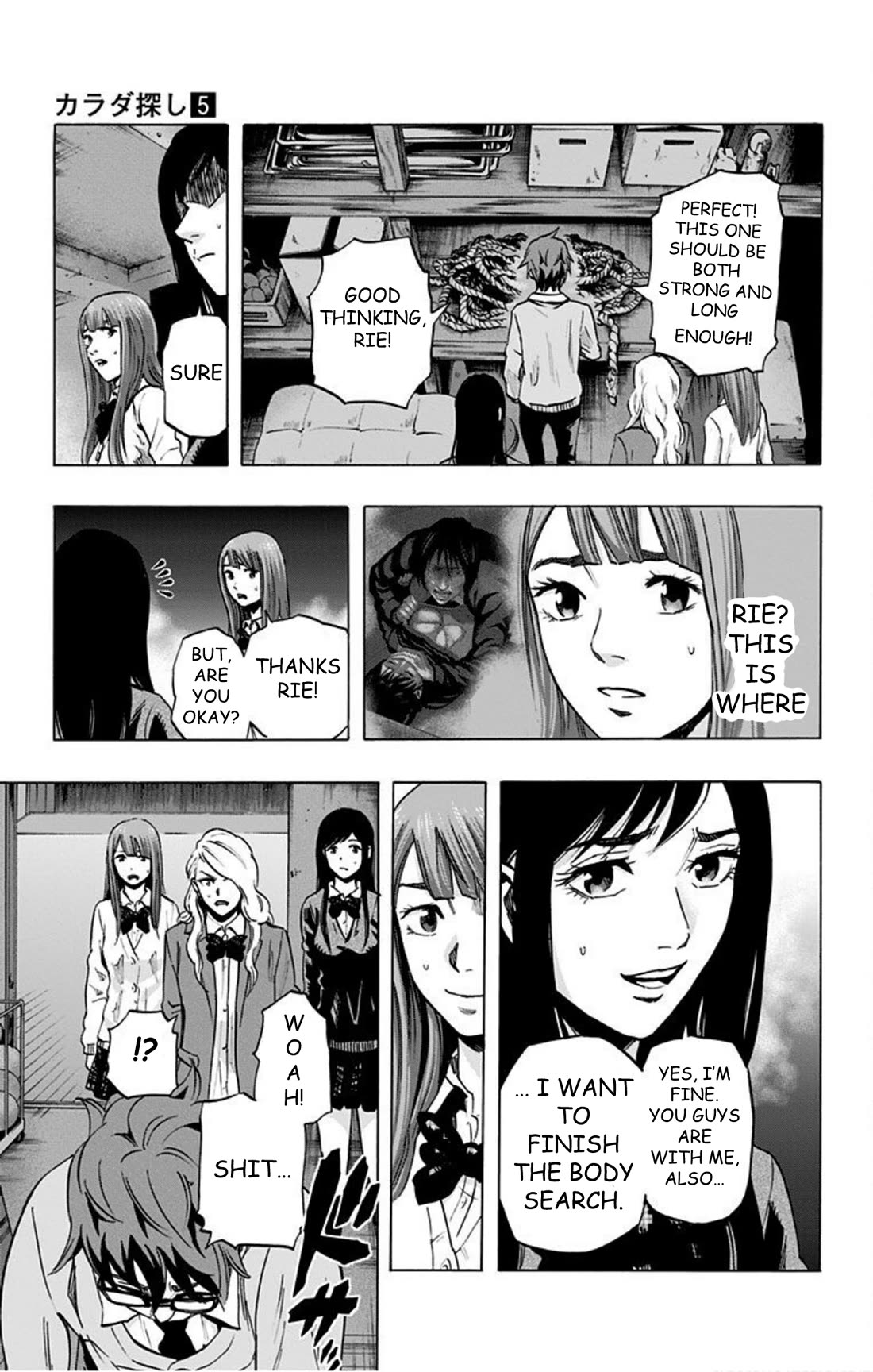 Karada Sagashi Chapter 38 page 3 - Chapter 38: Day 9 (5)