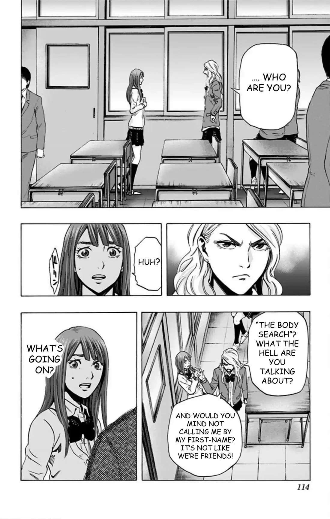 Karada Sagashi Chapter 58 page 6 - Chapter 58: Last Day (1)