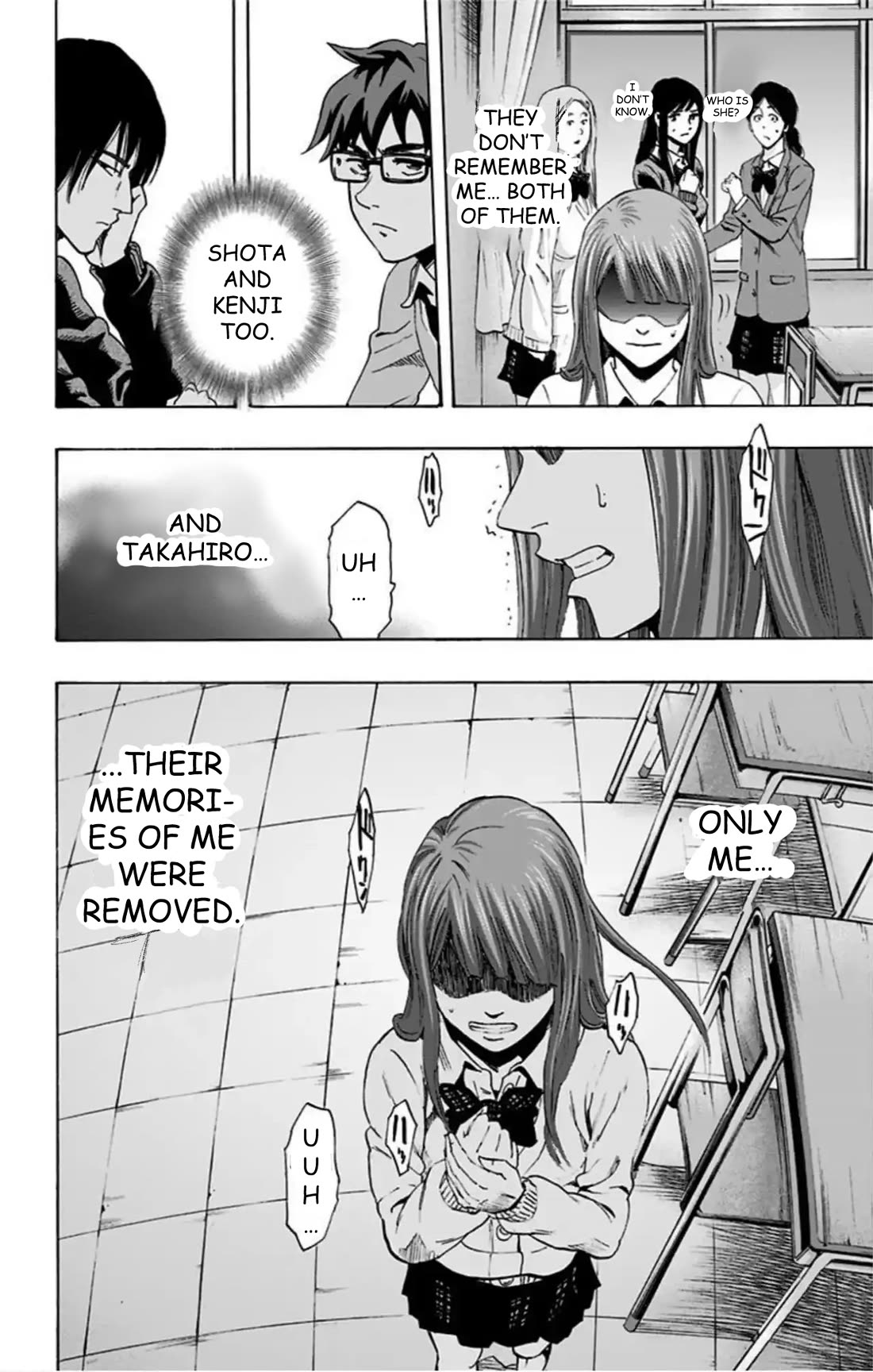 Karada Sagashi Chapter 58 page 8 - Chapter 58: Last Day (1)