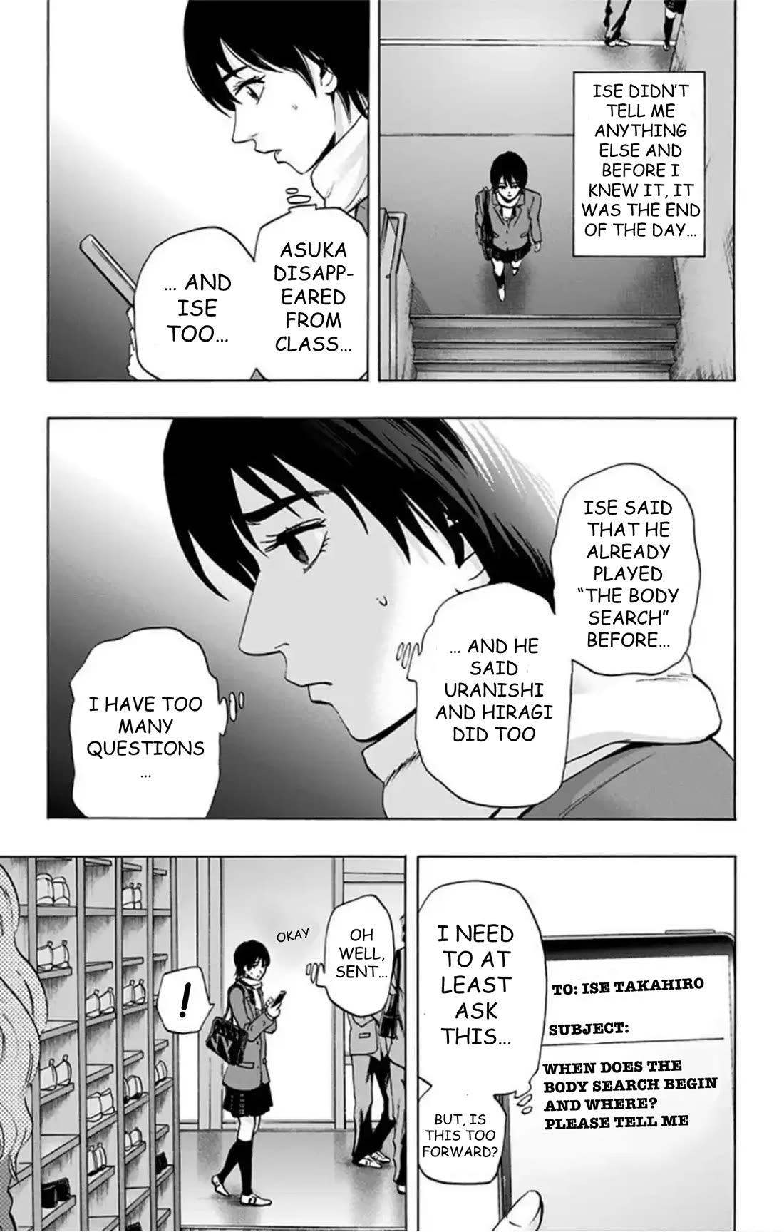 Karada Sagashi Chapter 60 page 18 - Chapter 60: Seach 2 Day 1 (1)