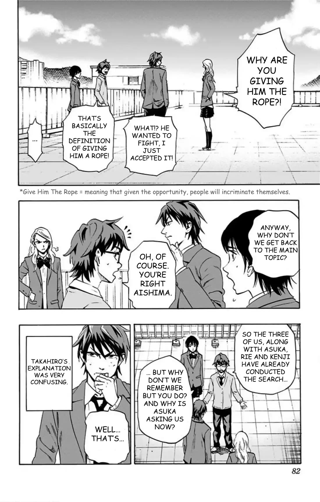 Karada Sagashi Chapter 62 page 11 - Chapter 62: Search 2 Day 2 (1)