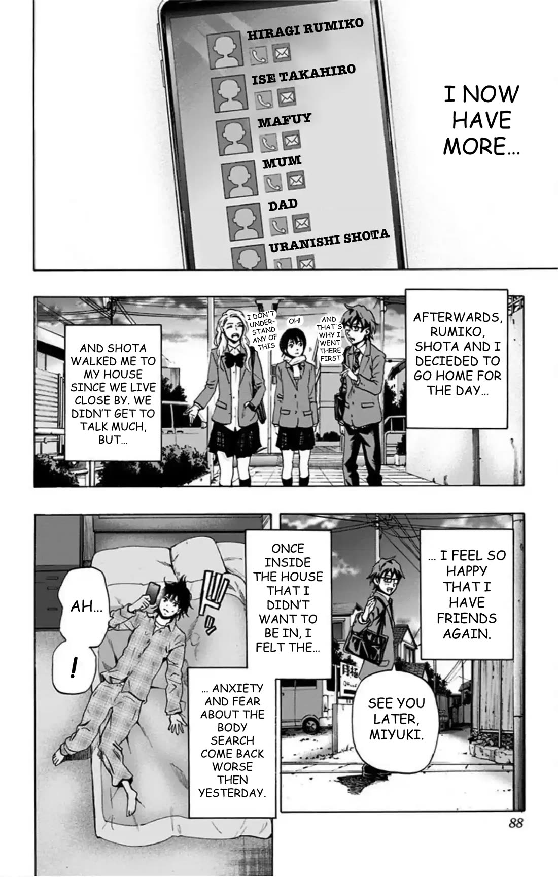 Karada Sagashi Chapter 62 page 17 - Chapter 62: Search 2 Day 2 (1)