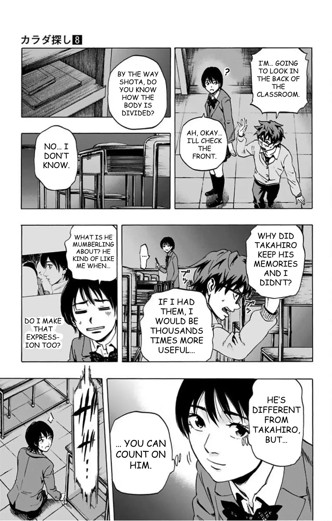 Karada Sagashi Chapter 63 page 5 - Chapter 63: Search 2 Day 2 (2)