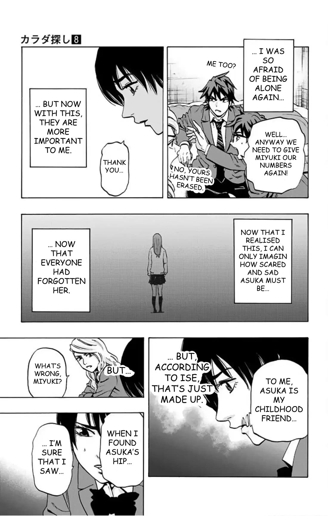 Karada Sagashi Chapter 66 page 14 - Chapter 66: Search 2 Day 3 (1)