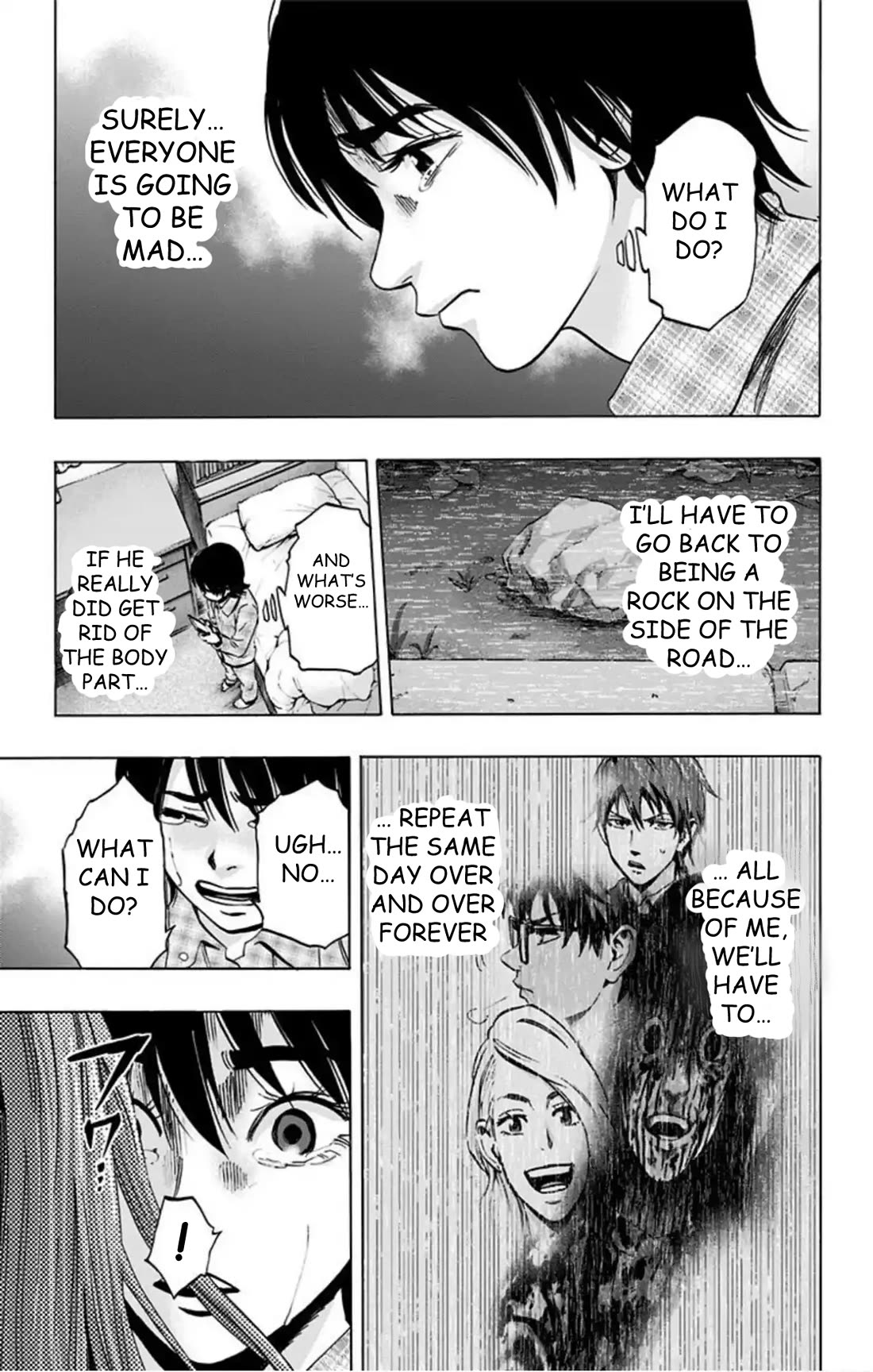 Karada Sagashi Chapter 66 page 4 - Chapter 66: Search 2 Day 3 (1)