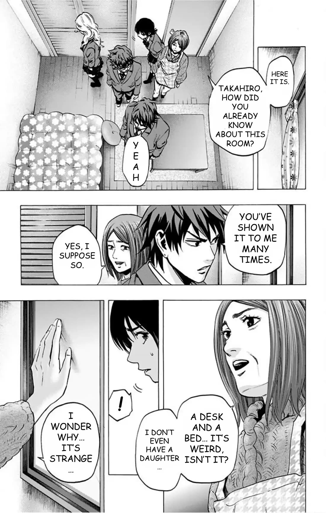 Karada Sagashi Chapter 67 page 4 - Chapter 67: Search 2 Day 3 (2)