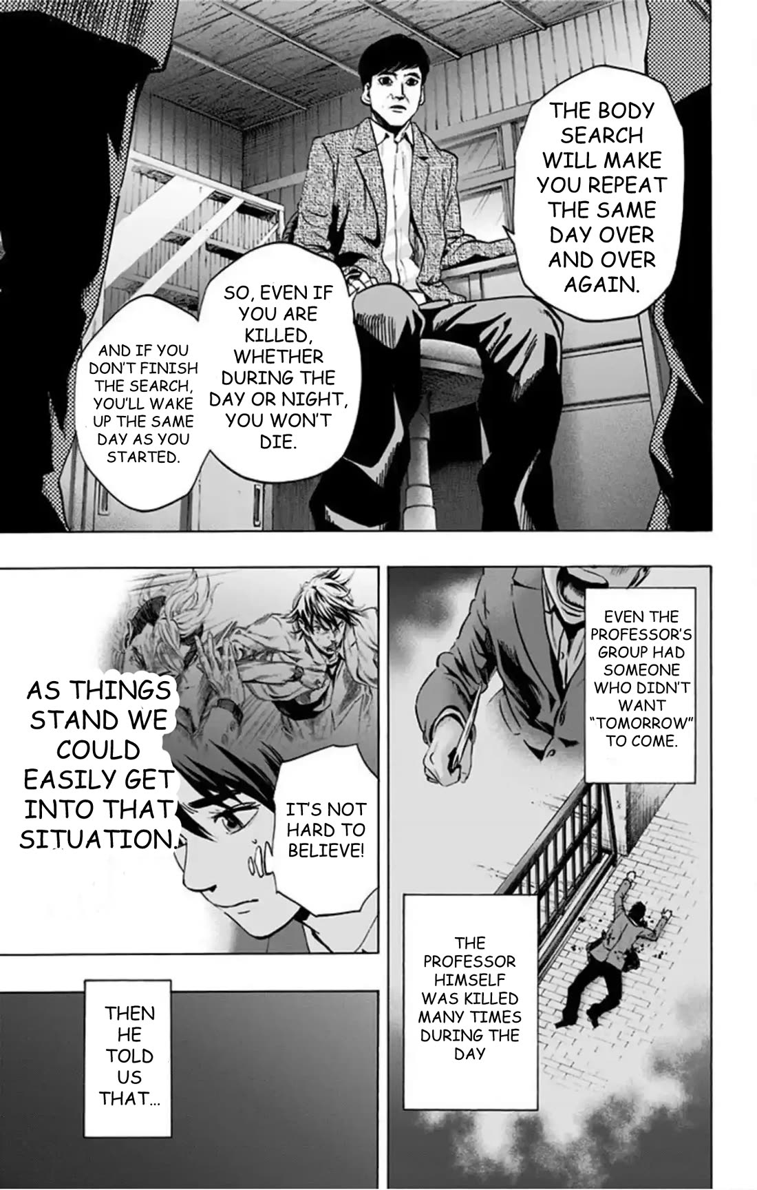 Karada Sagashi Chapter 70 page 16 - Chapter 70: Search 2 Day 4 (1)