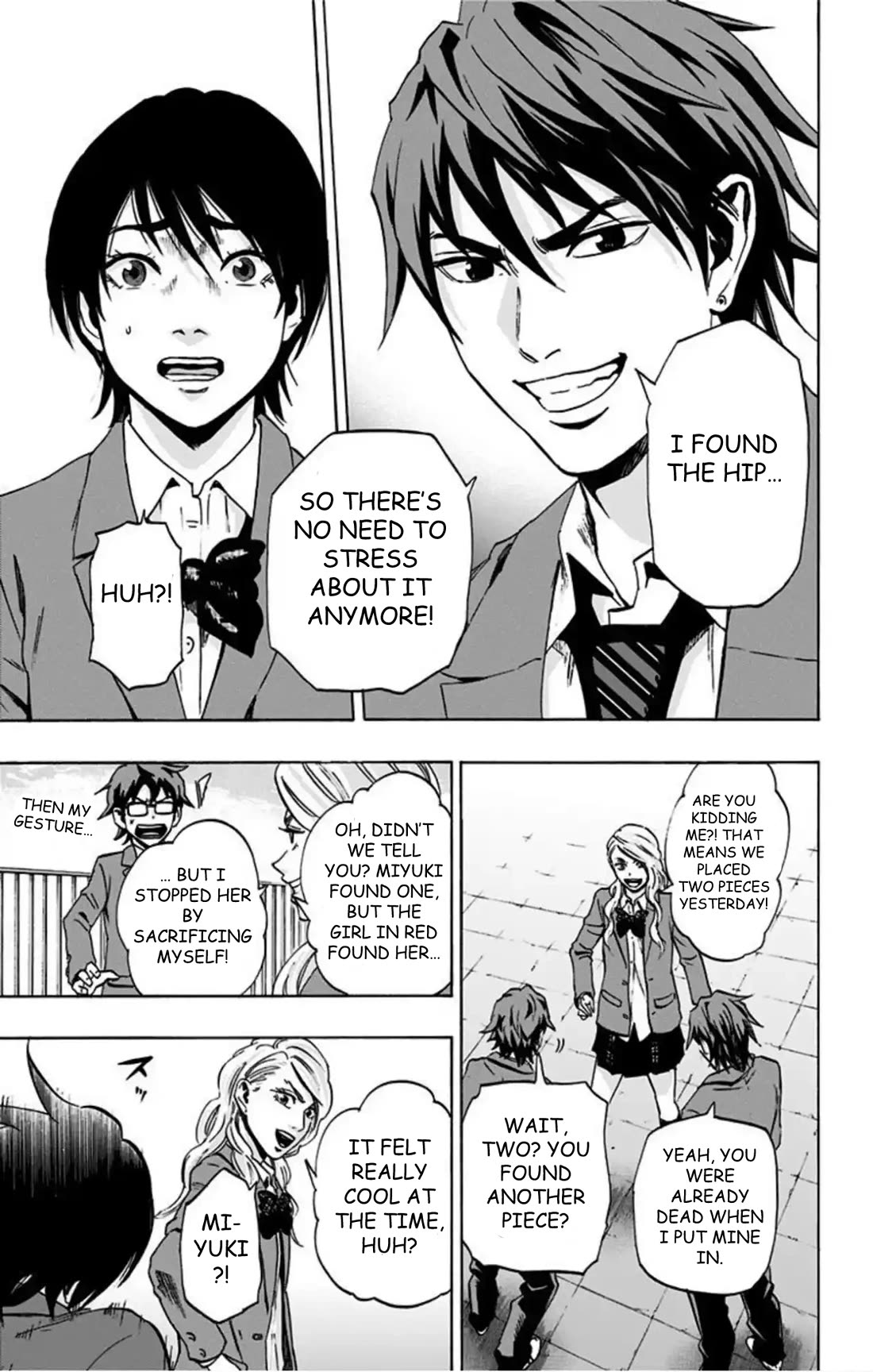 Karada Sagashi Chapter 70 page 6 - Chapter 70: Search 2 Day 4 (1)
