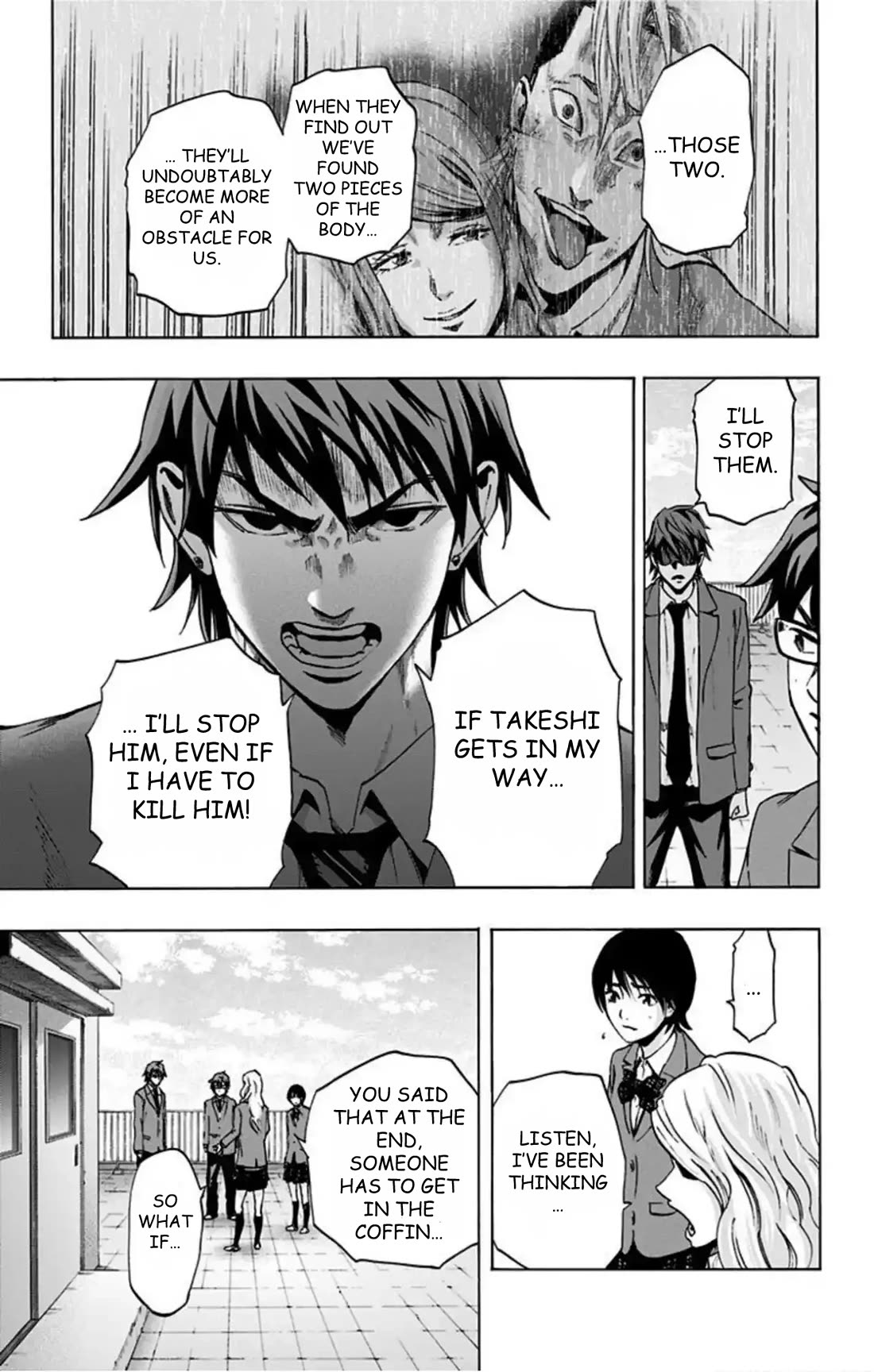 Karada Sagashi Chapter 70 page 8 - Chapter 70: Search 2 Day 4 (1)