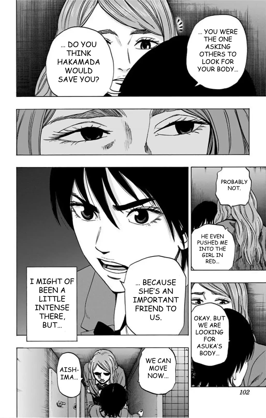 Karada Sagashi Chapter 72 page 15 - Chapter 72: Search 2 Day 4 (3)