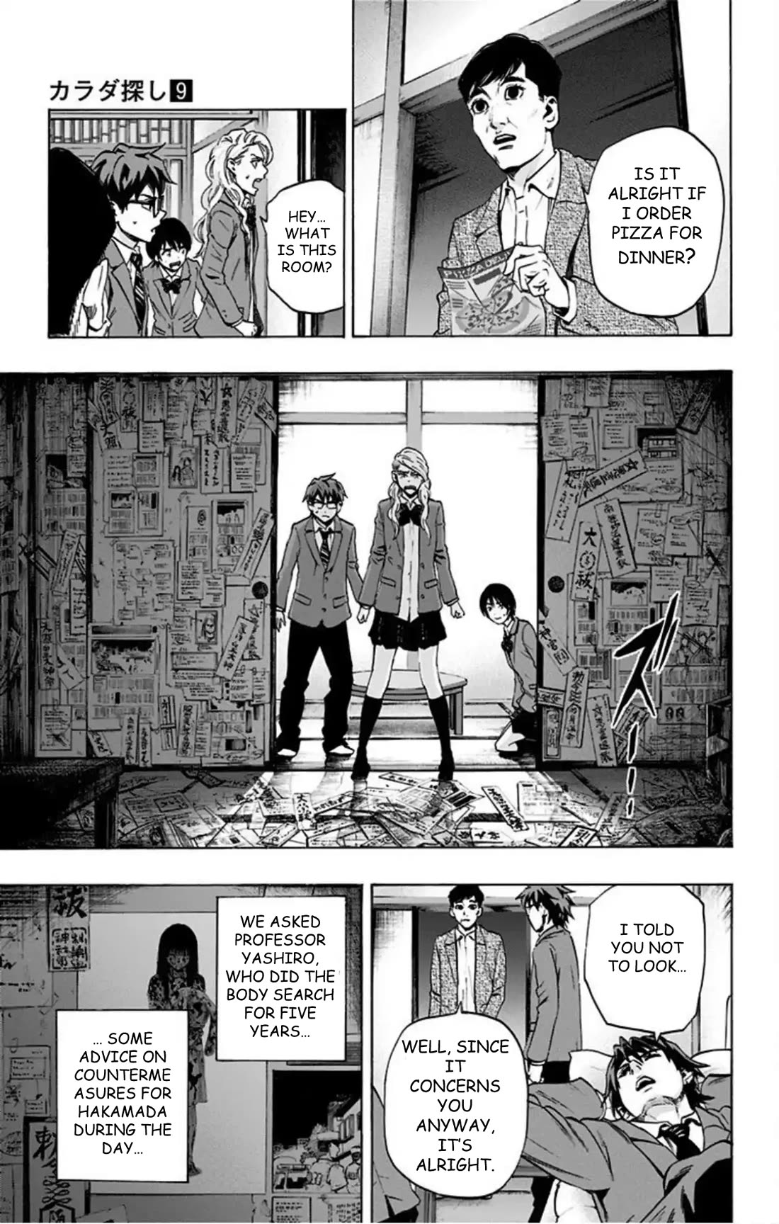 Karada Sagashi Chapter 74 page 10 - Chapter 74: Search 2 Day 5 (1)