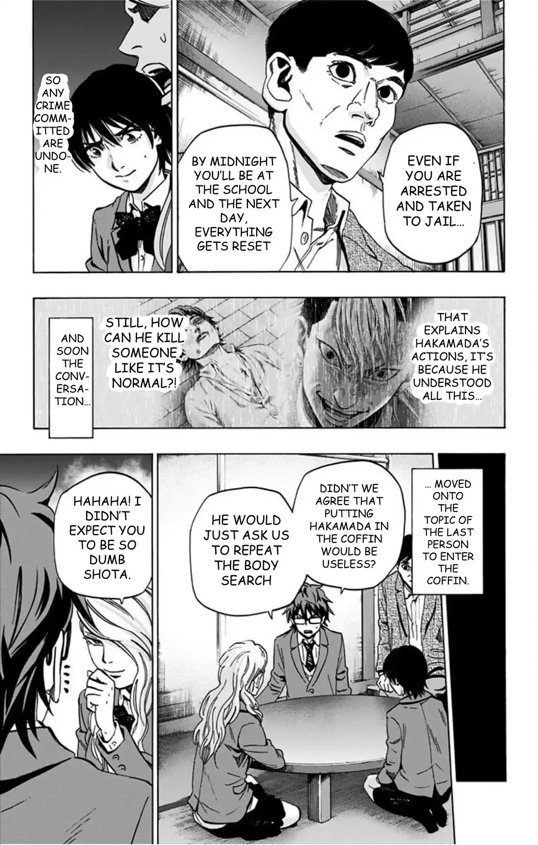 Karada Sagashi Chapter 74 page 12 - Chapter 74: Search 2 Day 5 (1)