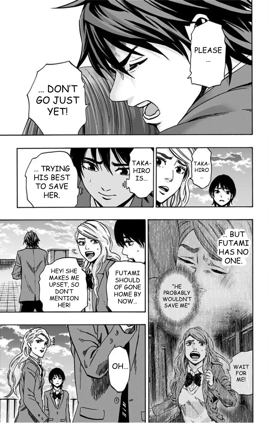 Karada Sagashi Chapter 74 page 8 - Chapter 74: Search 2 Day 5 (1)