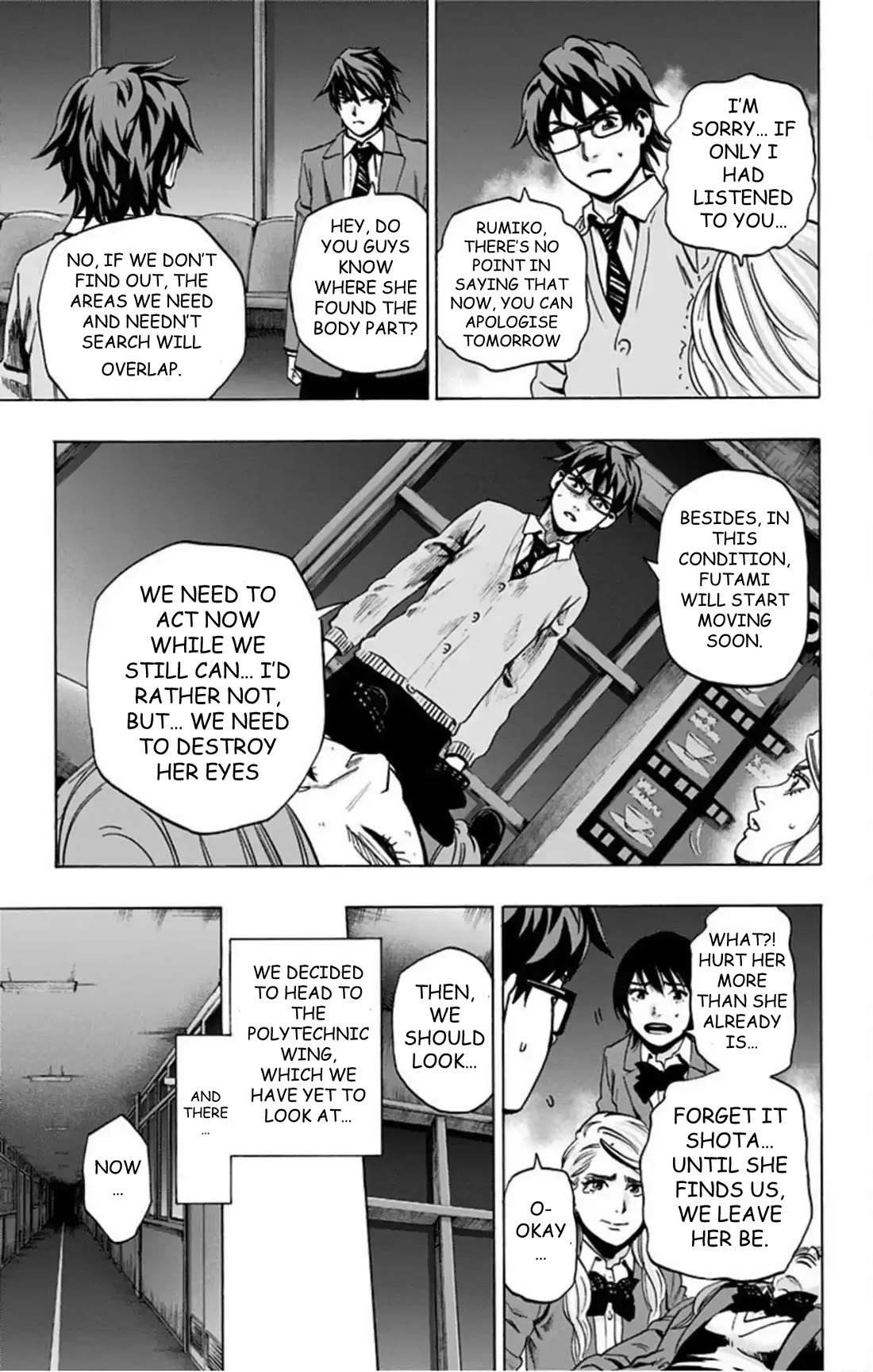 Karada Sagashi Chapter 75 page 6 - Chapter 75: Search 2 Day 5 (2)