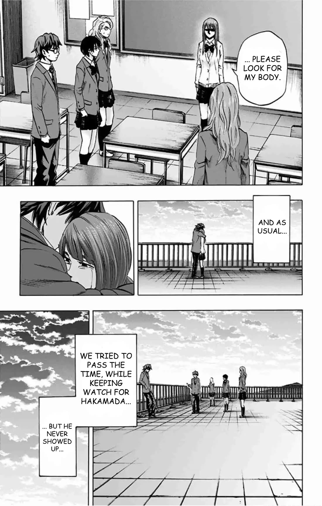 Karada Sagashi Chapter 77 page 12 - Chapter 77: Search 2 Day 6 (1)