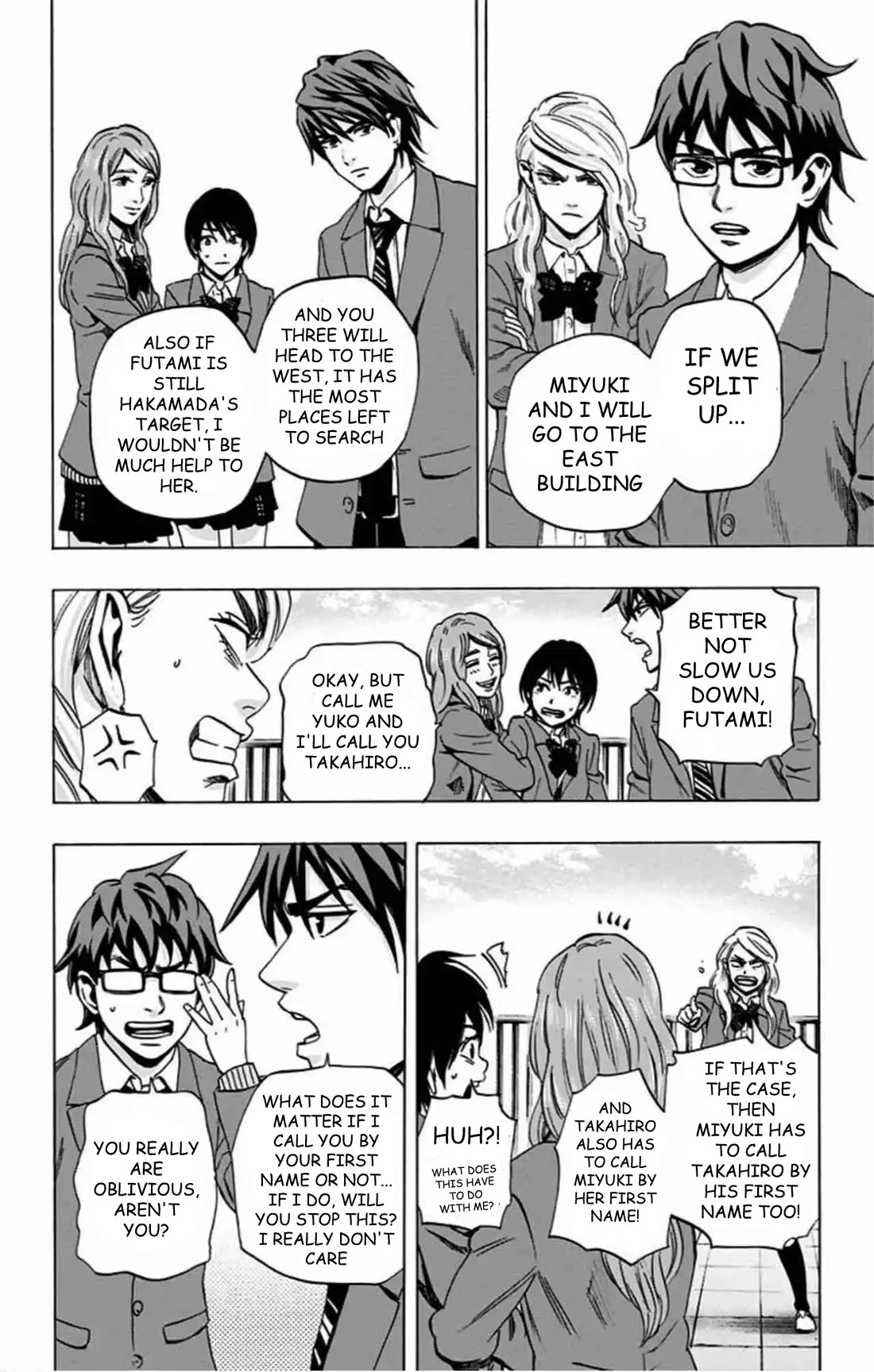 Karada Sagashi Chapter 77 page 7 - Chapter 77: Search 2 Day 6 (1)