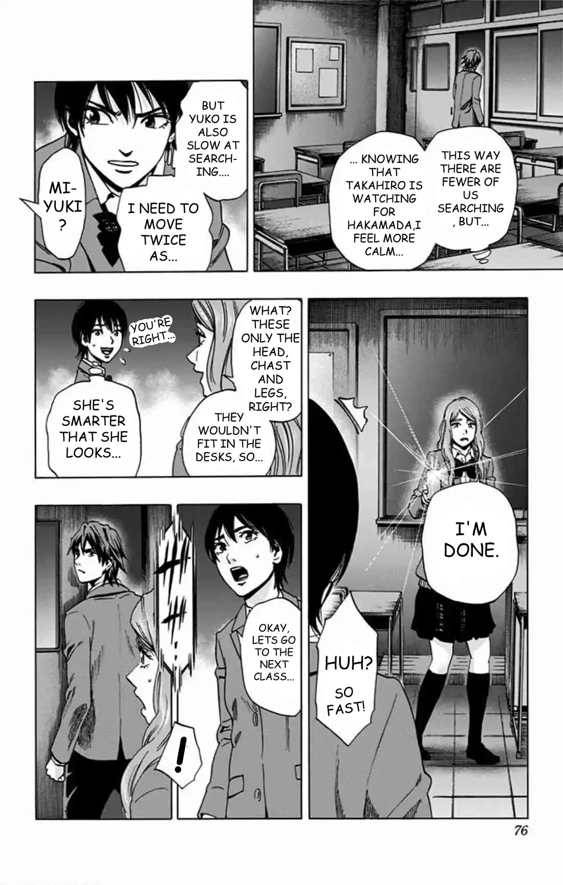 Karada Sagashi Chapter 80 page 11 - Chapter 80: Search 2 Day 6 (4)