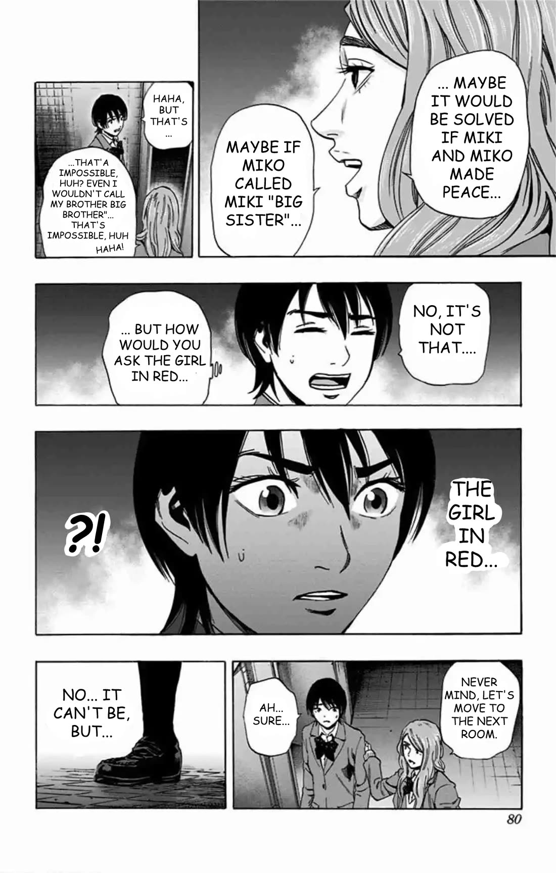 Karada Sagashi Chapter 80 page 15 - Chapter 80: Search 2 Day 6 (4)