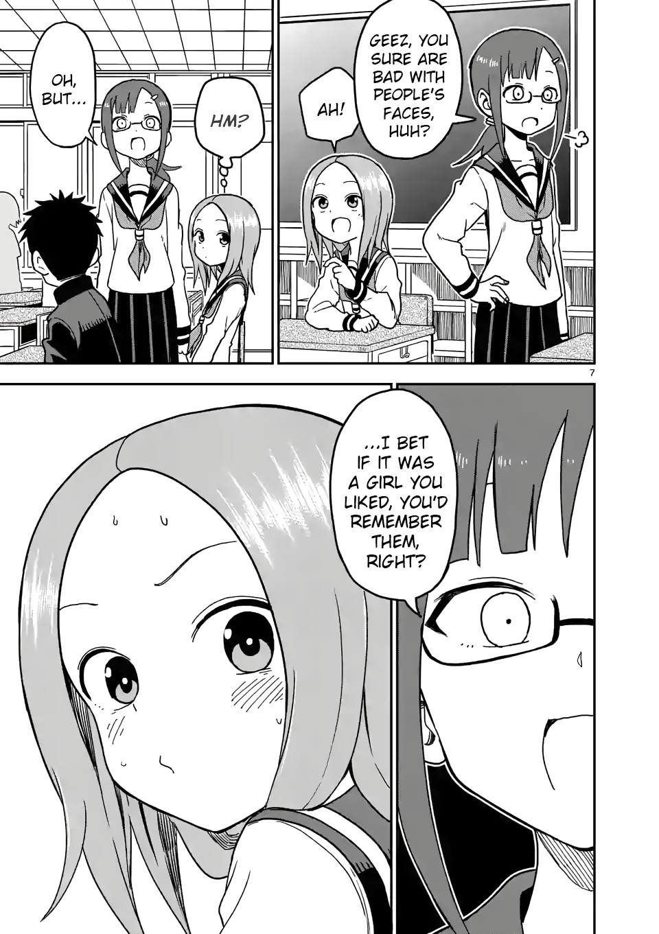 Karakai Jouzu no (Moto) Takagi-san Chapter 100 page 7 - Chapter 100