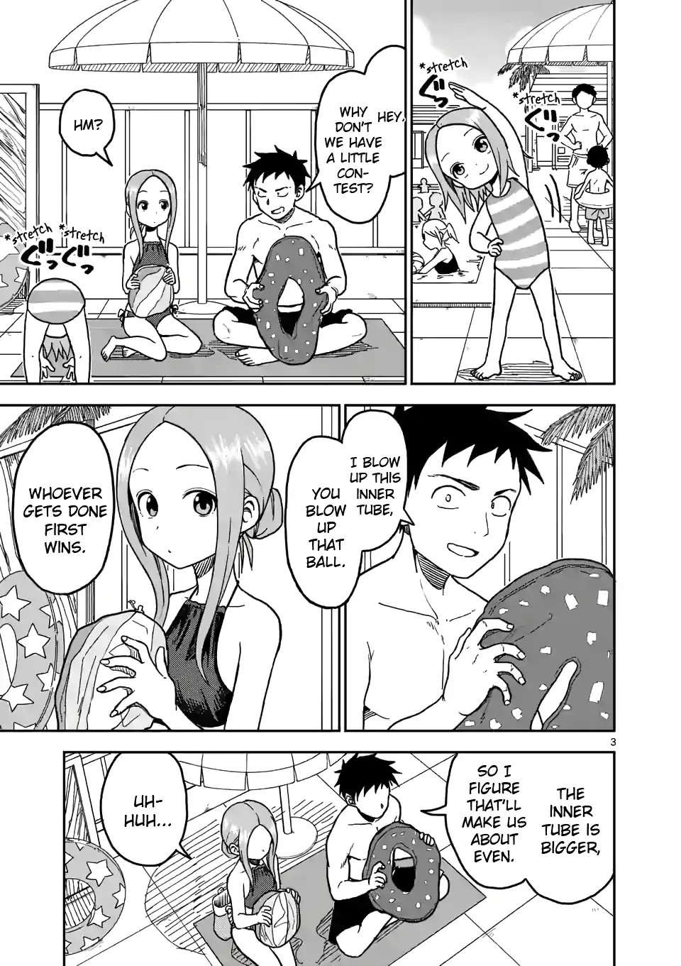 Karakai Jouzu no (Moto) Takagi-san Chapter 101 page 3 - Chapter 101