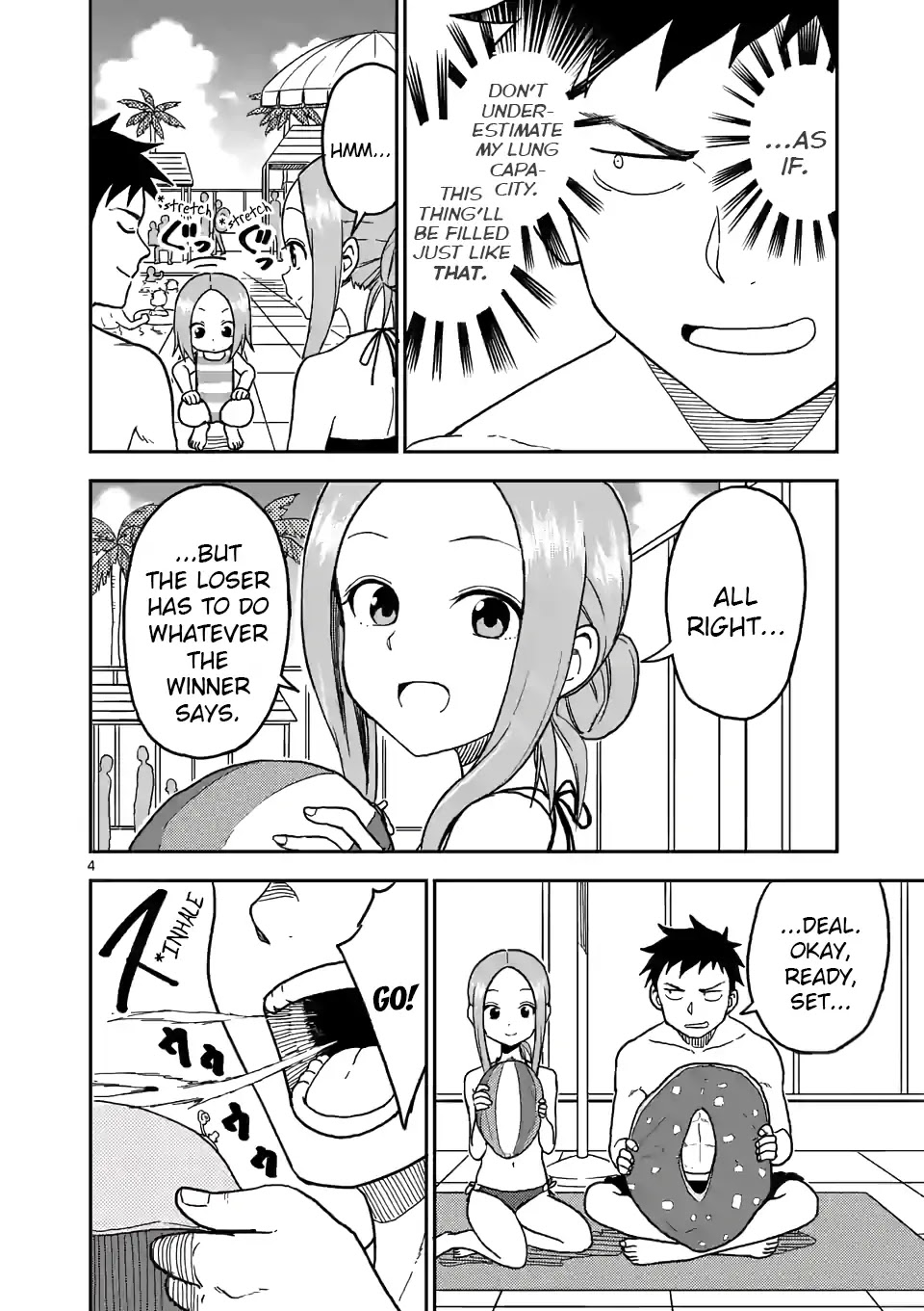 Karakai Jouzu no (Moto) Takagi-san Chapter 101 page 4 - Chapter 101