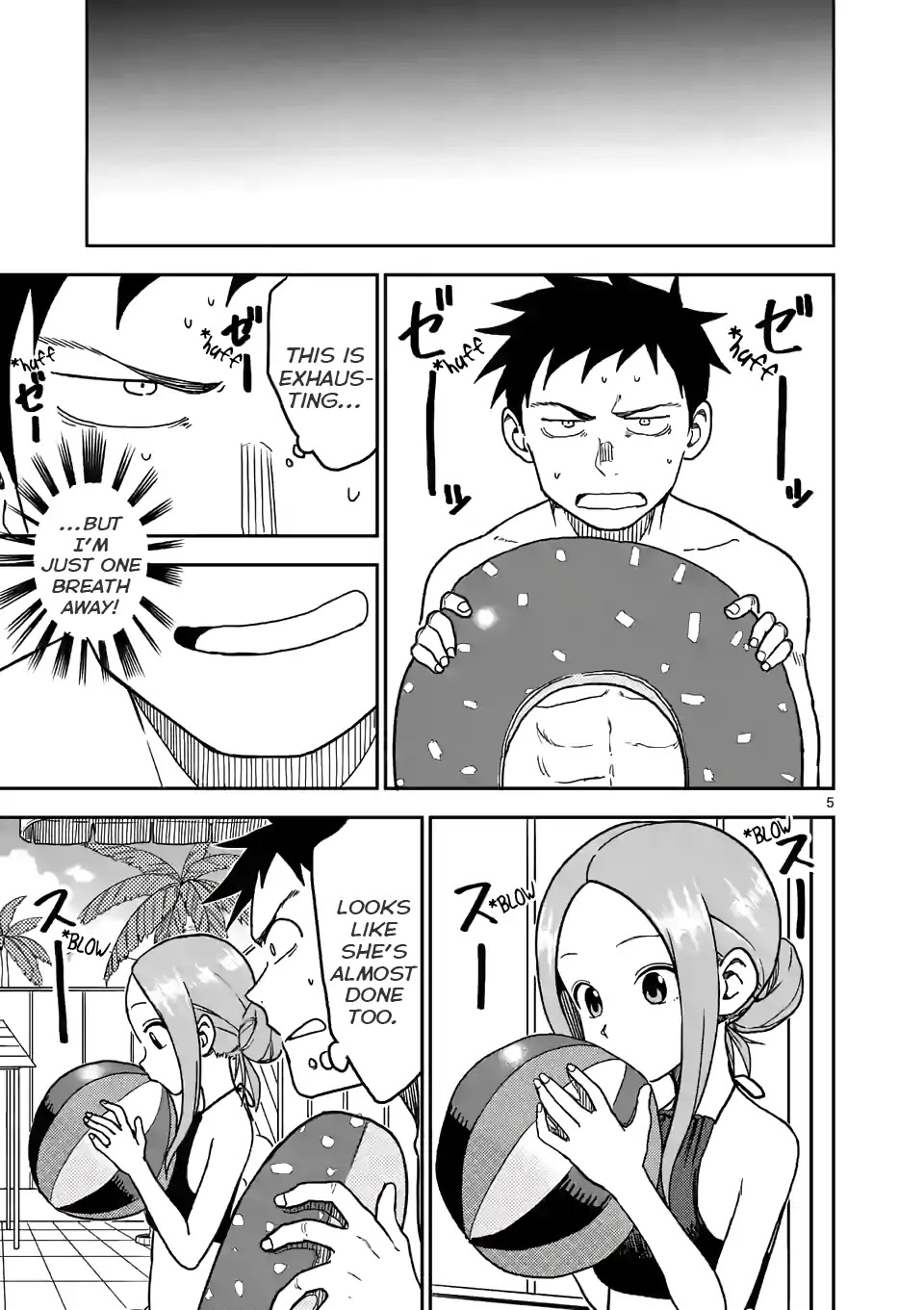 Karakai Jouzu no (Moto) Takagi-san Chapter 101 page 5 - Chapter 101