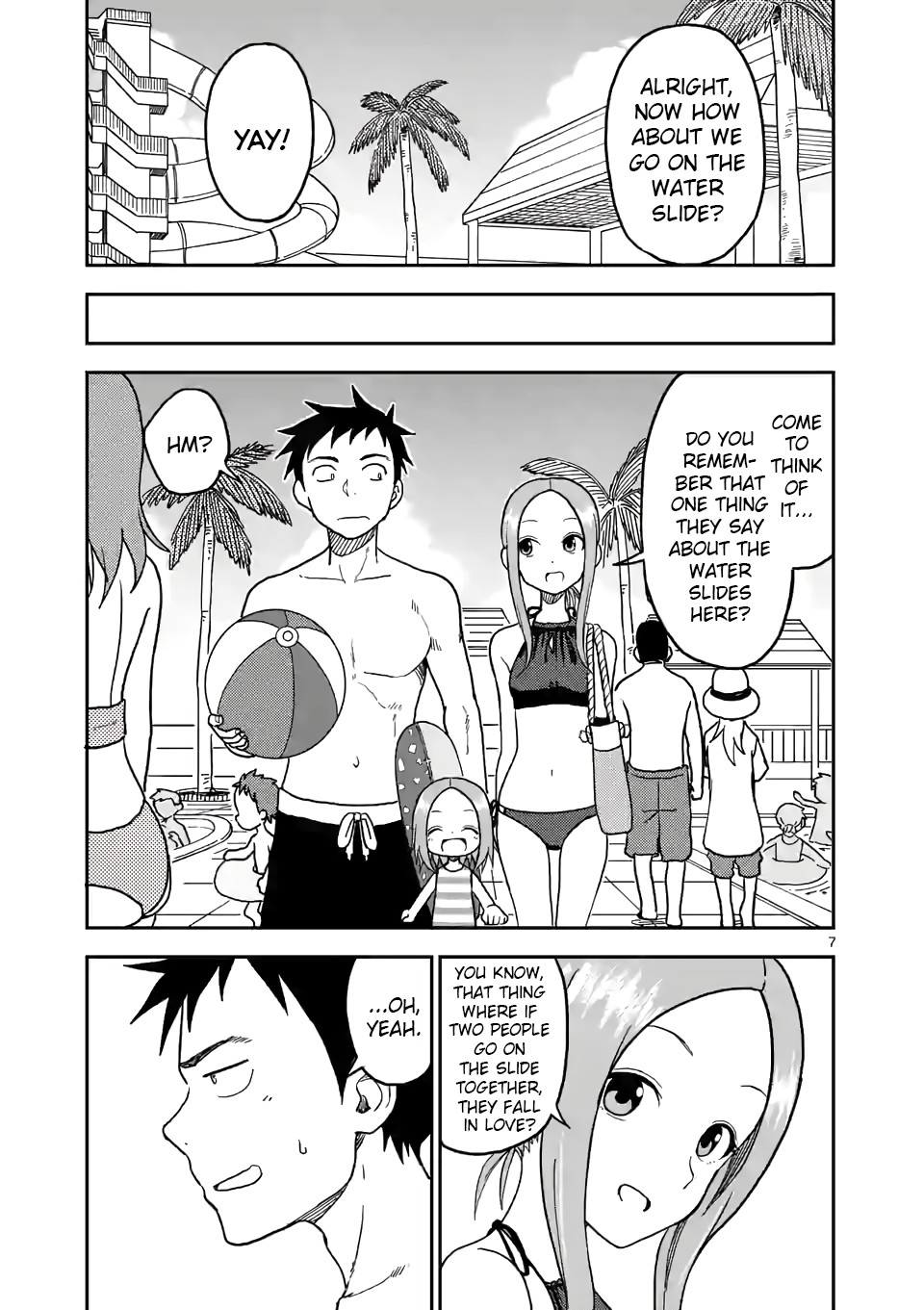 Karakai Jouzu no (Moto) Takagi-san Chapter 102 page 7 - Chapter 102