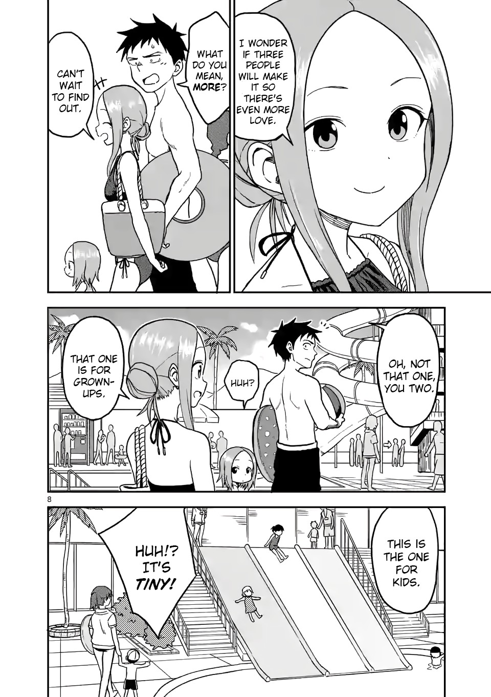 Karakai Jouzu no (Moto) Takagi-san Chapter 102 page 8 - Chapter 102