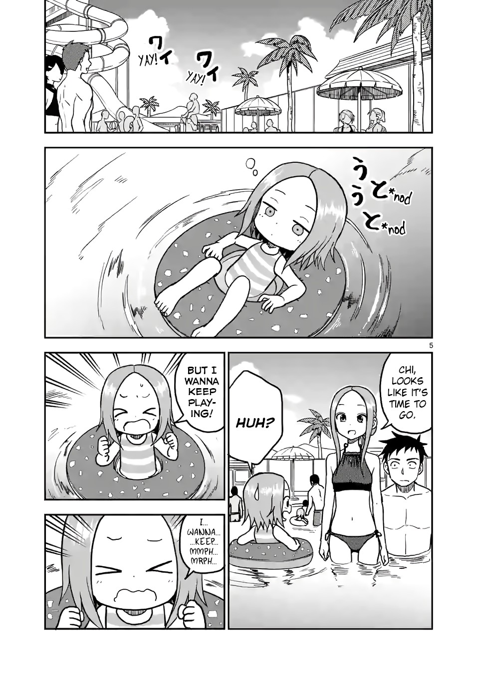 Karakai Jouzu no (Moto) Takagi-san Chapter 103 page 5 - Chapter 103