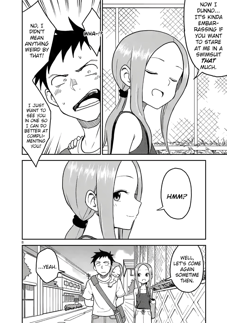 Karakai Jouzu no (Moto) Takagi-san Chapter 103 page 8 - Chapter 103