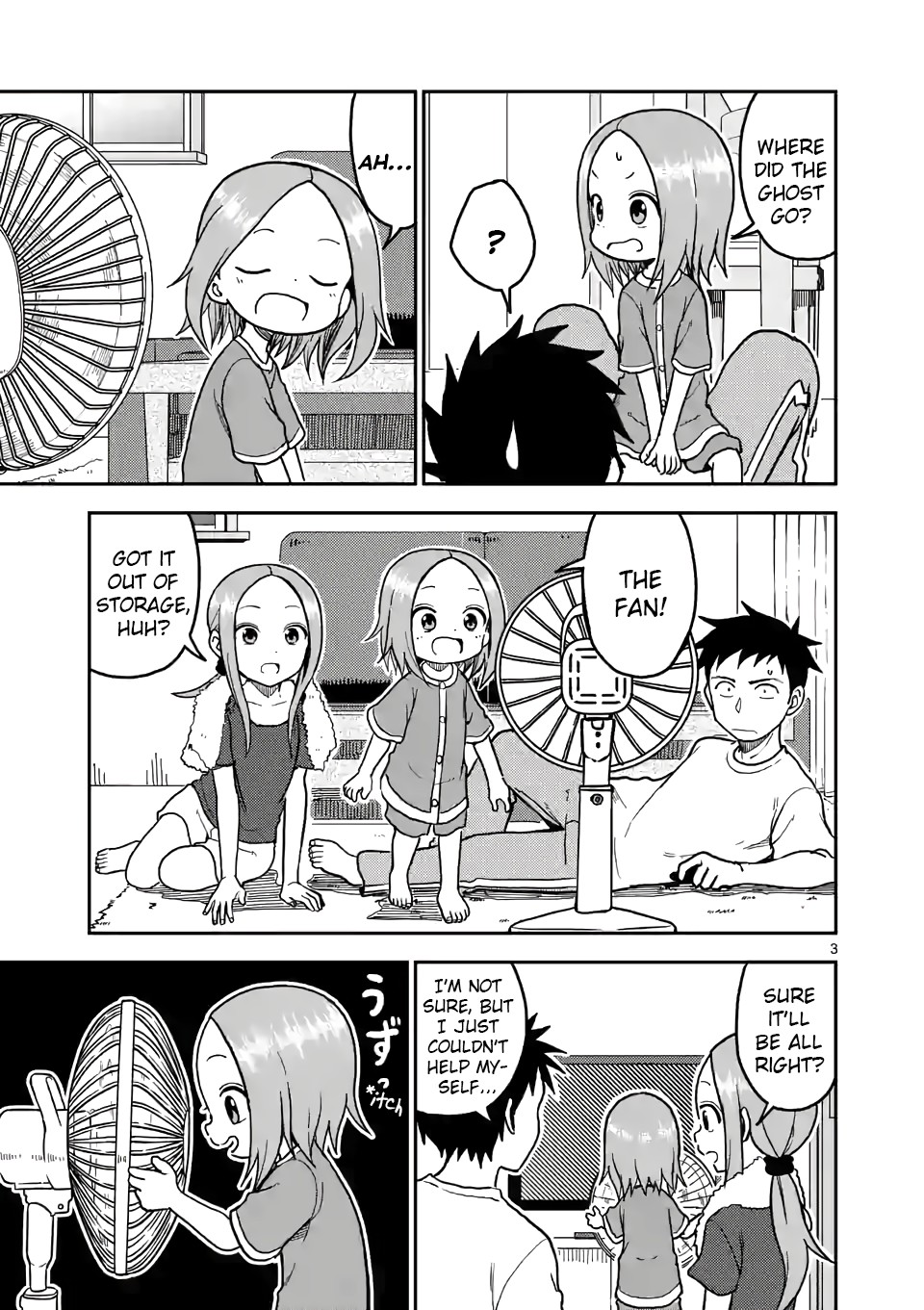 Karakai Jouzu no (Moto) Takagi-san Chapter 104 page 3 - Chapter 104