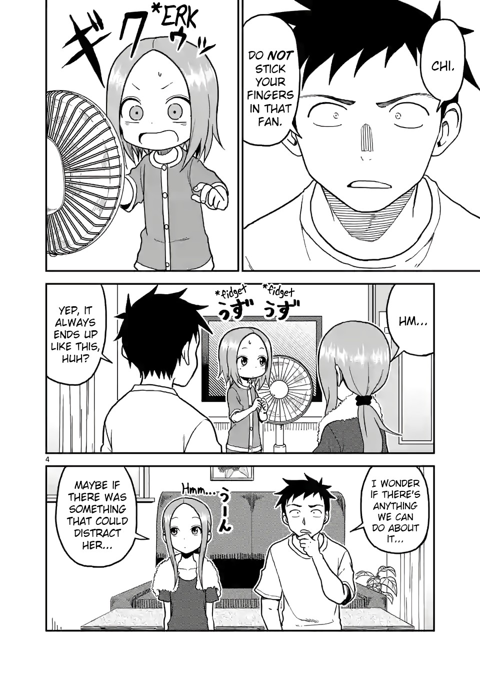 Karakai Jouzu no (Moto) Takagi-san Chapter 104 page 4 - Chapter 104