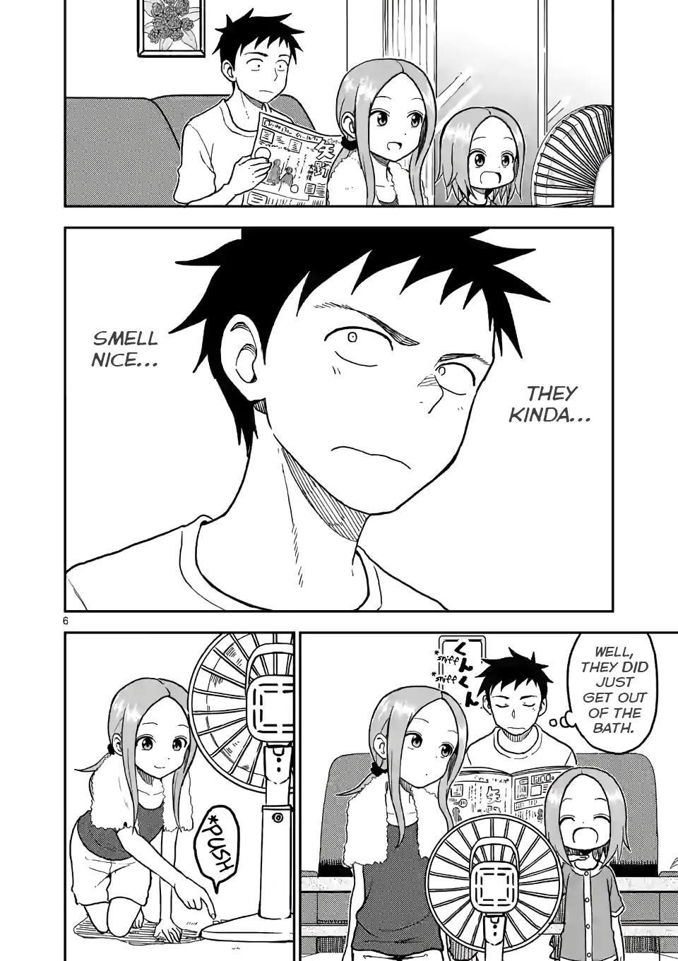 Karakai Jouzu no (Moto) Takagi-san Chapter 104 page 6 - Chapter 104
