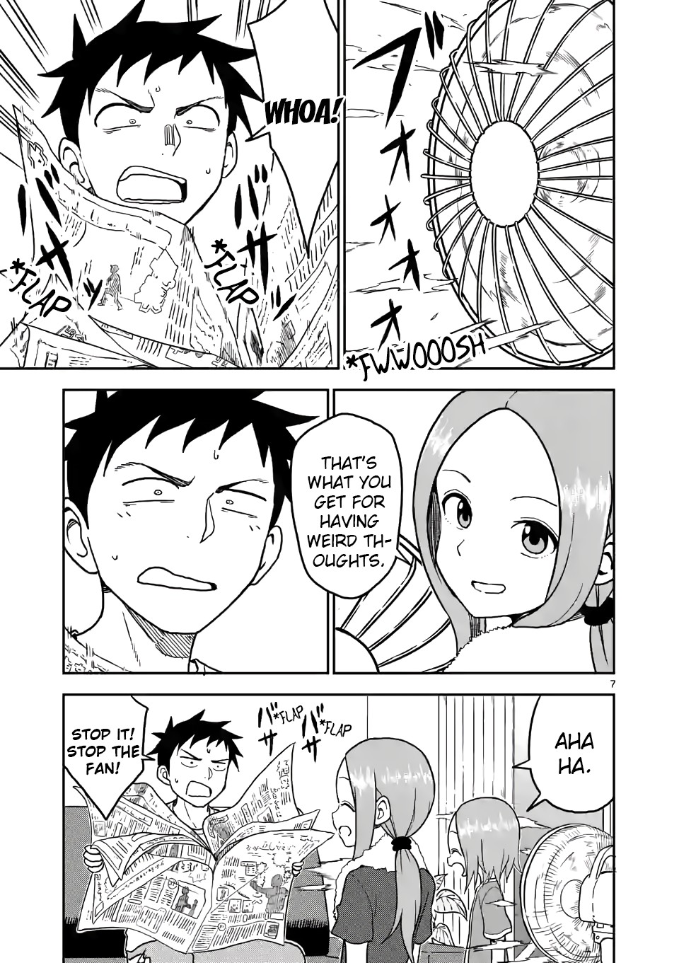 Karakai Jouzu no (Moto) Takagi-san Chapter 104 page 7 - Chapter 104