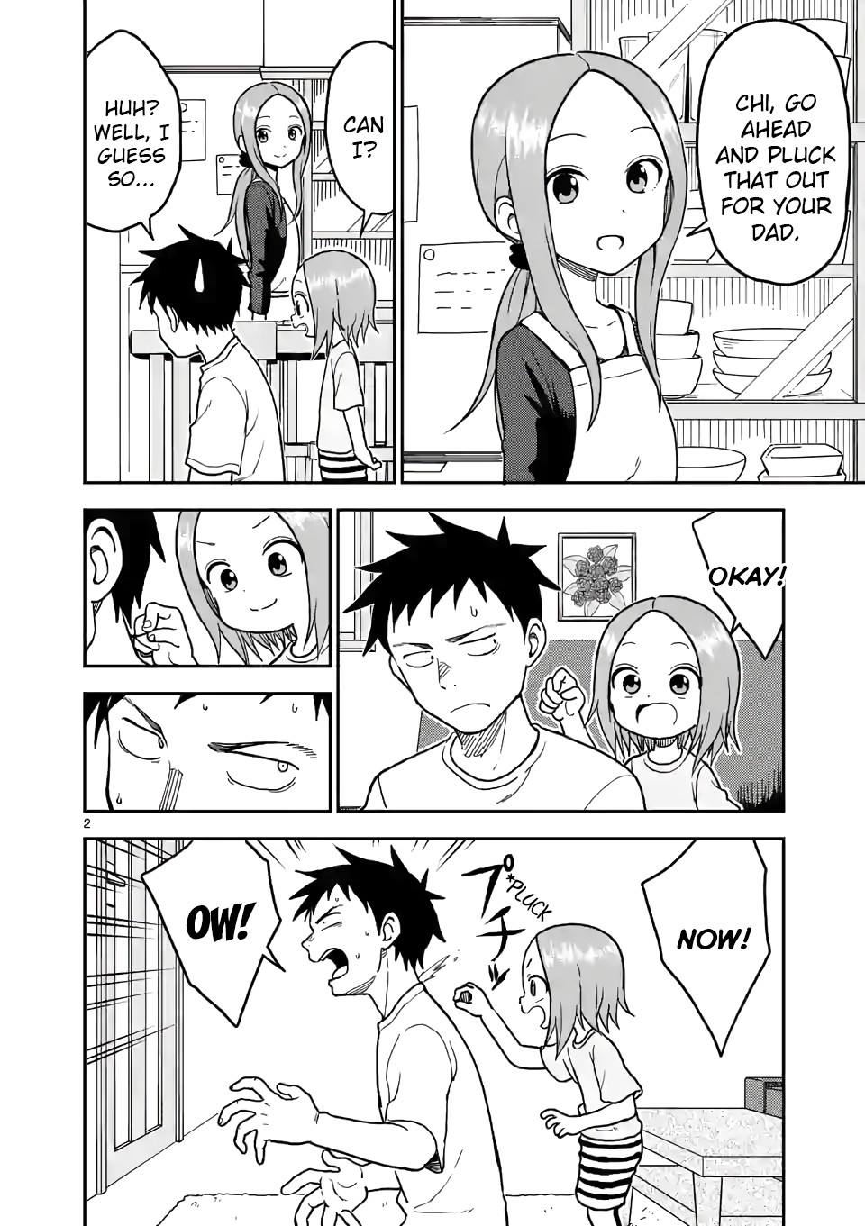 Karakai Jouzu no (Moto) Takagi-san Chapter 105 page 2 - Chapter 105
