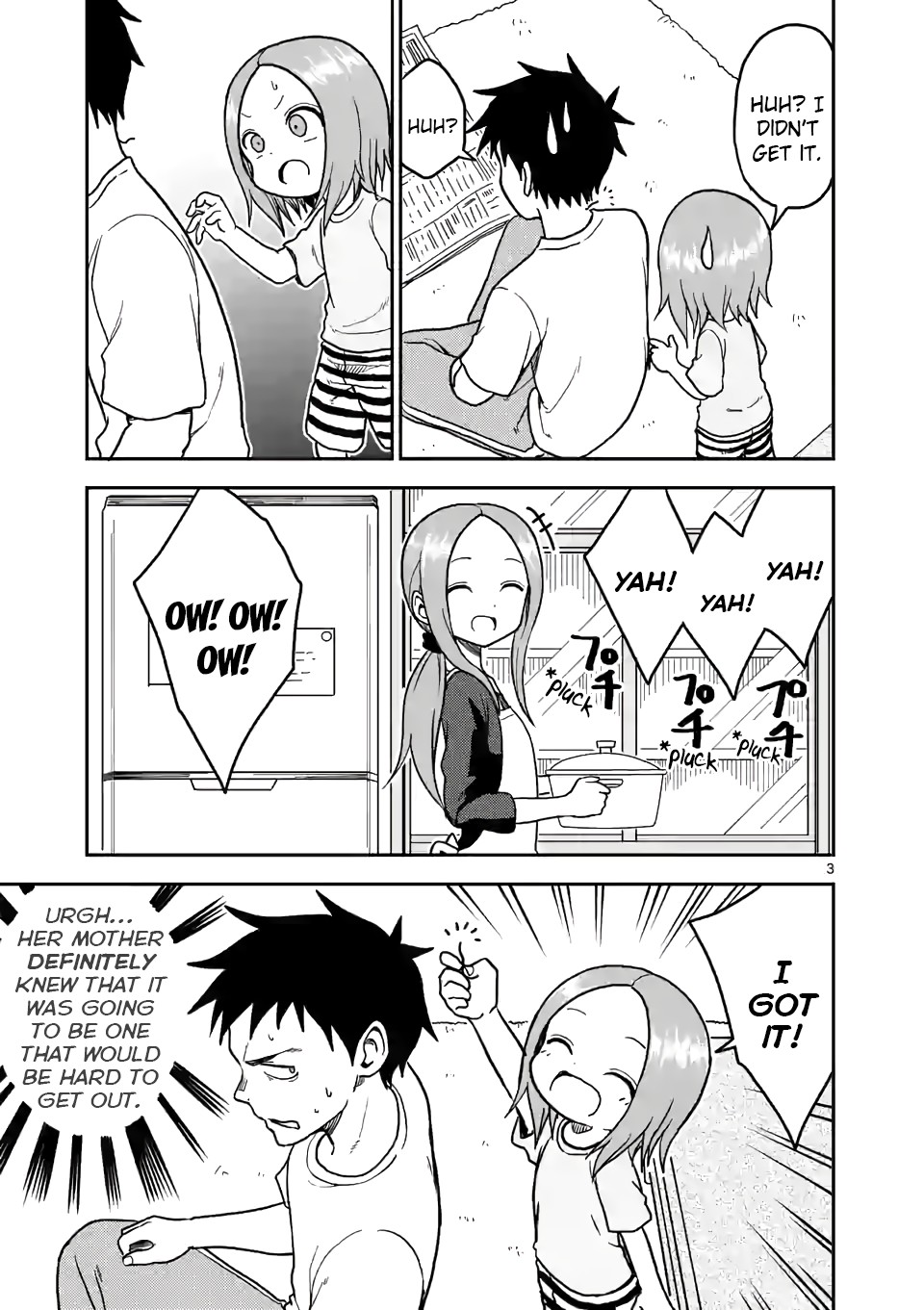 Karakai Jouzu no (Moto) Takagi-san Chapter 105 page 3 - Chapter 105