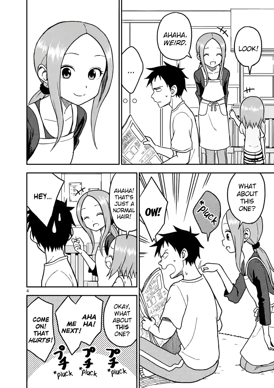 Karakai Jouzu no (Moto) Takagi-san Chapter 105 page 4 - Chapter 105