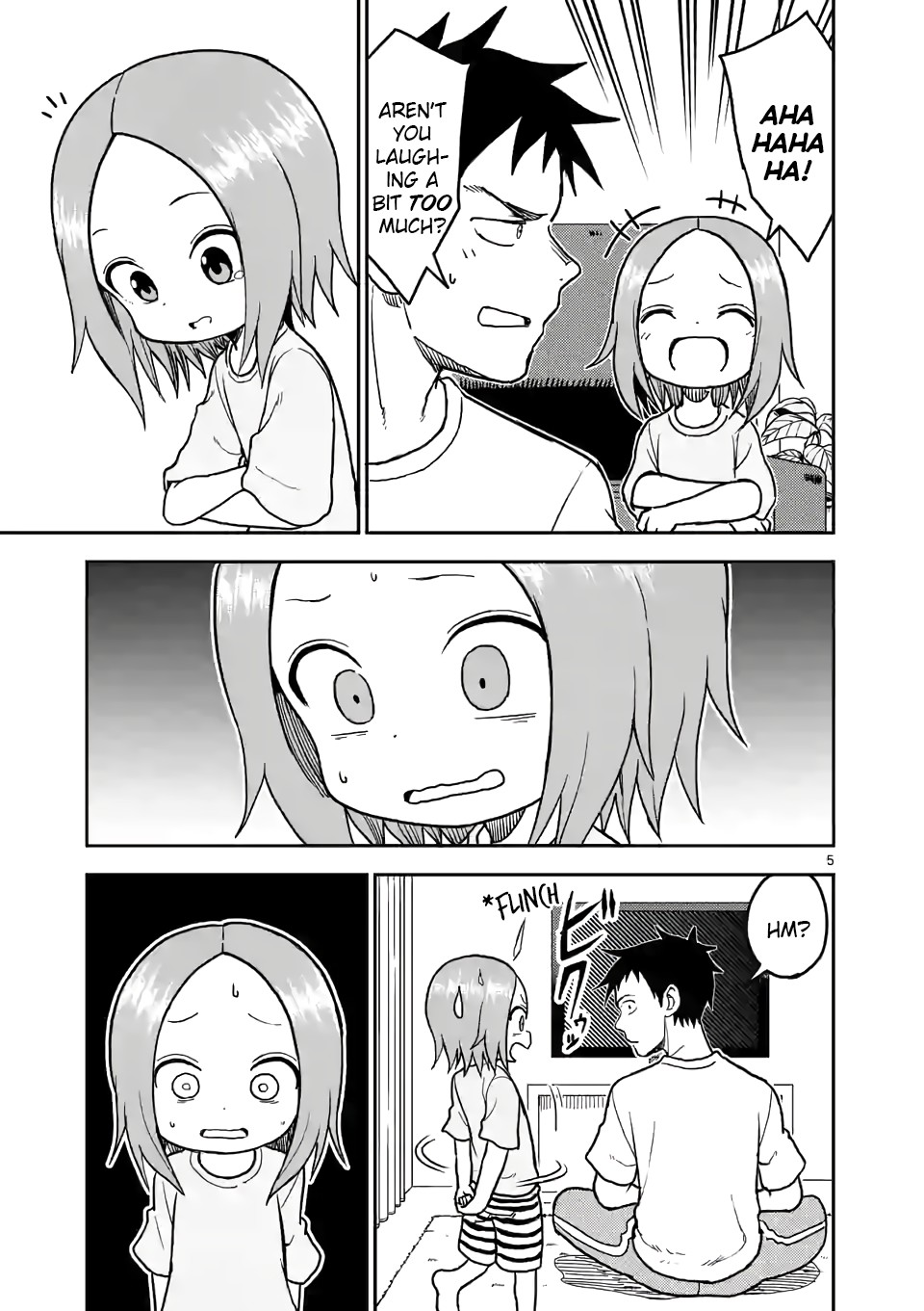 Karakai Jouzu no (Moto) Takagi-san Chapter 105 page 5 - Chapter 105