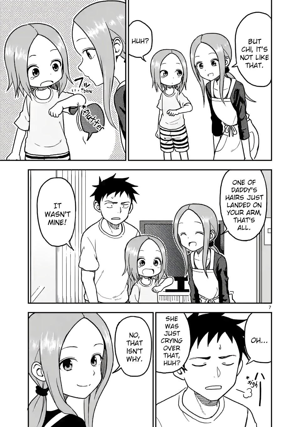 Karakai Jouzu no (Moto) Takagi-san Chapter 105 page 7 - Chapter 105