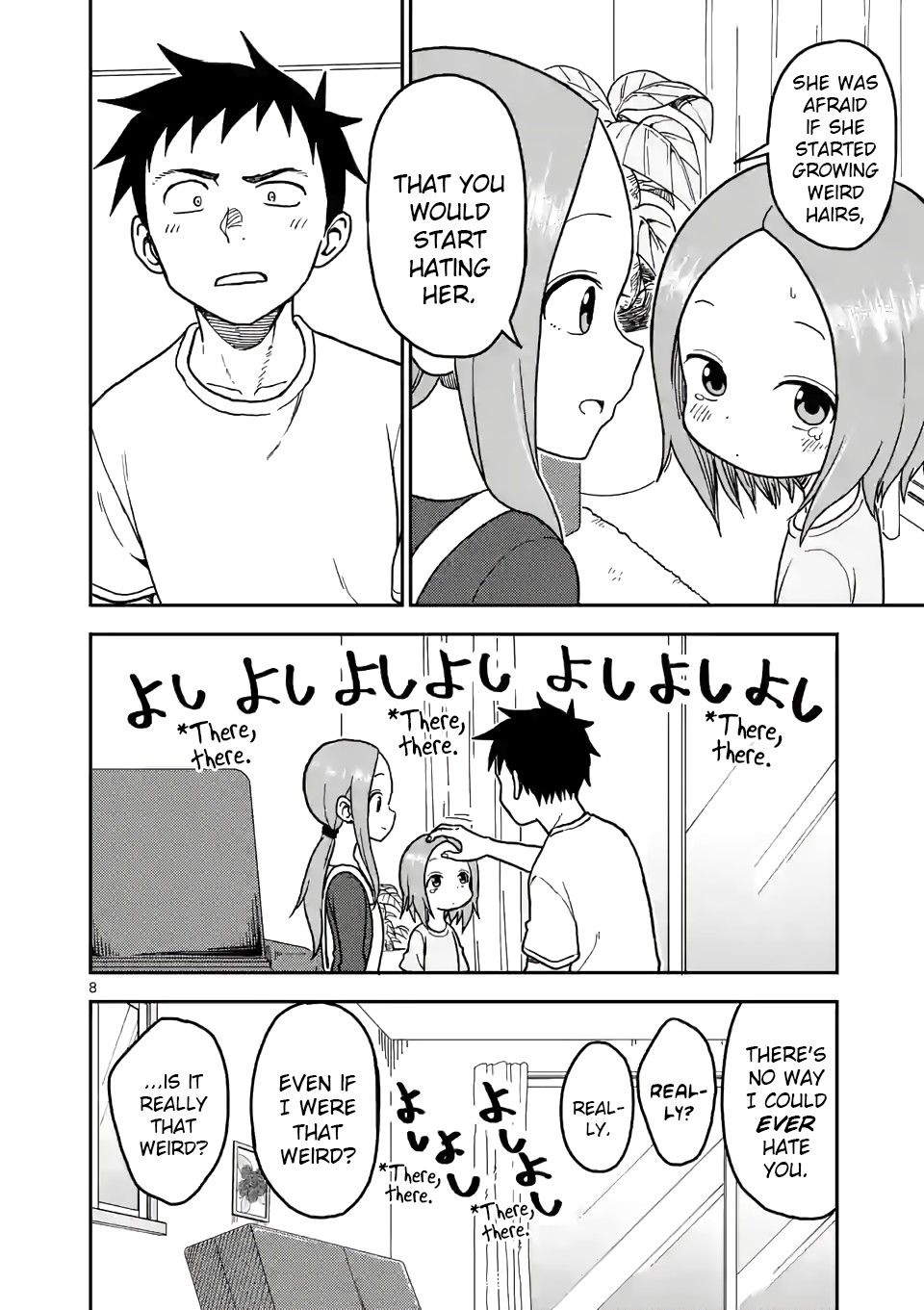 Karakai Jouzu no (Moto) Takagi-san Chapter 105 page 8 - Chapter 105